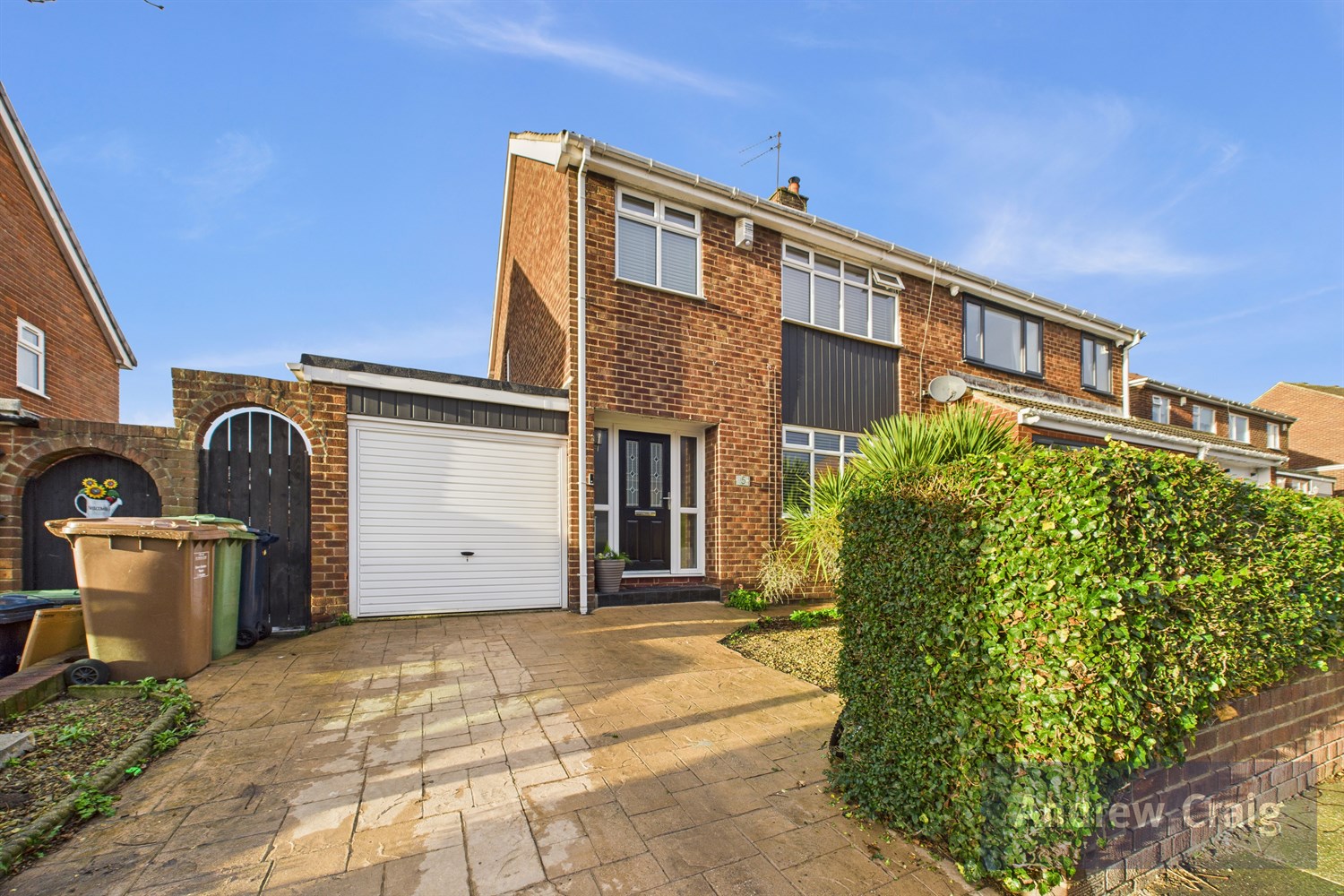 3 Bed Semi-Detached House For Sale In Carlton Crescent, East Herrington, SR3