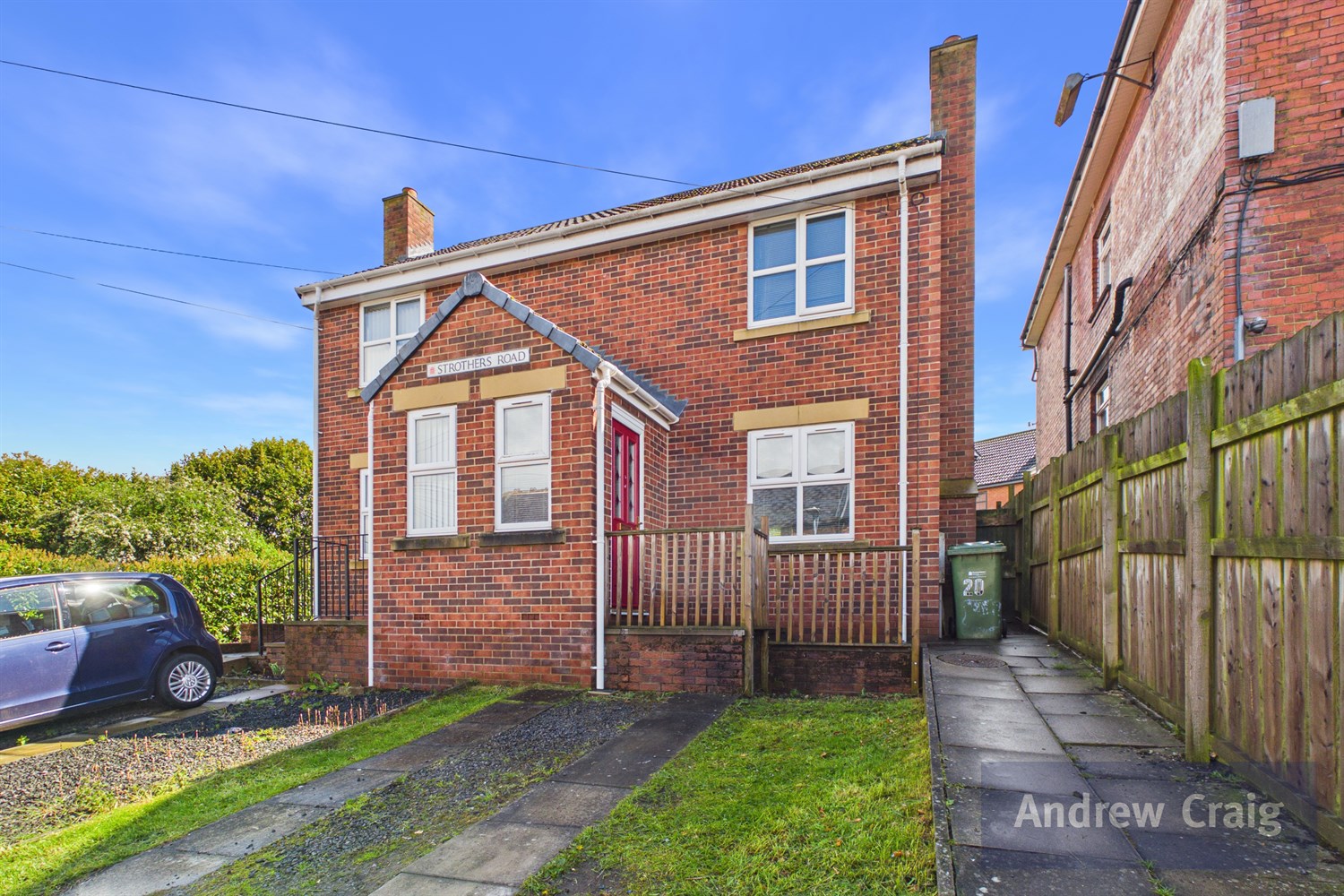 2 Bed Semi-Detached House For Sale In Strothers Road, High Spen, Rowlands Gill, NE39