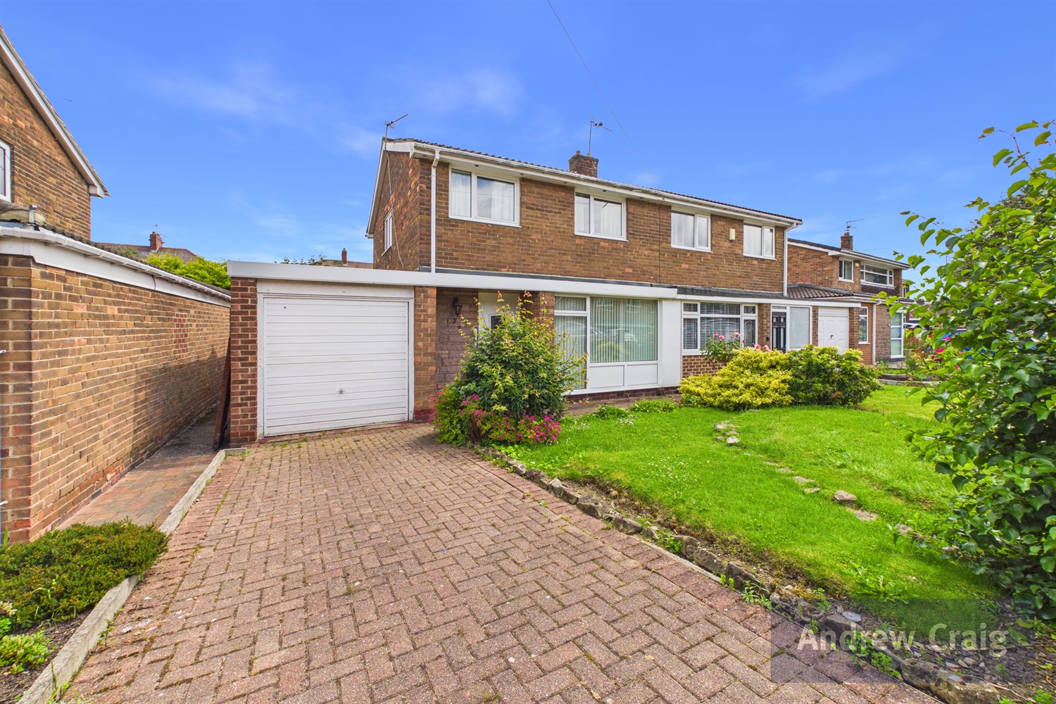 3 Bed Semi-Detached House For Sale In Ettrick Road, Jarrow, NE32