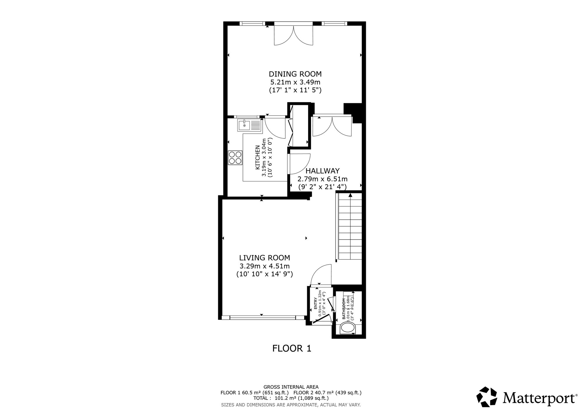 3 bed link detached house for sale in Braemar Avenue, Dunblane, FK15 - Property floorplan