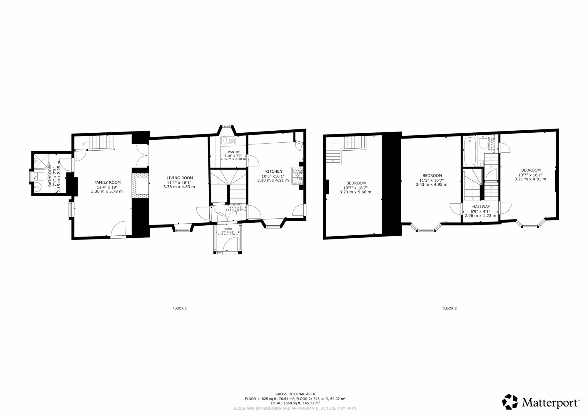 3 bed semi-detached cottage for sale in South Church Street, Callander, FK17 - Property floorplan