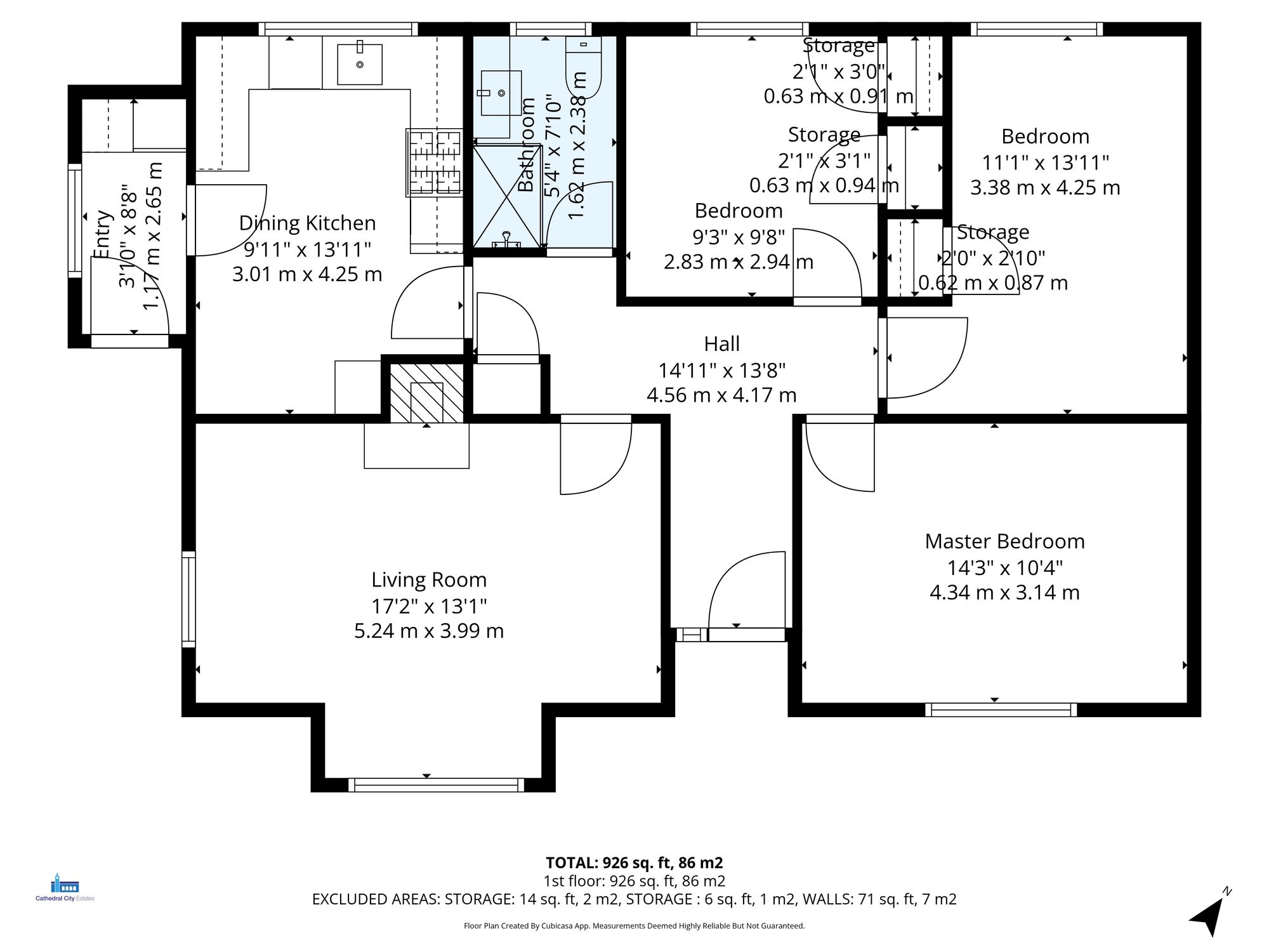 3 bed detached cottage for sale in Argaty, Doune, FK16 - Property floorplan
