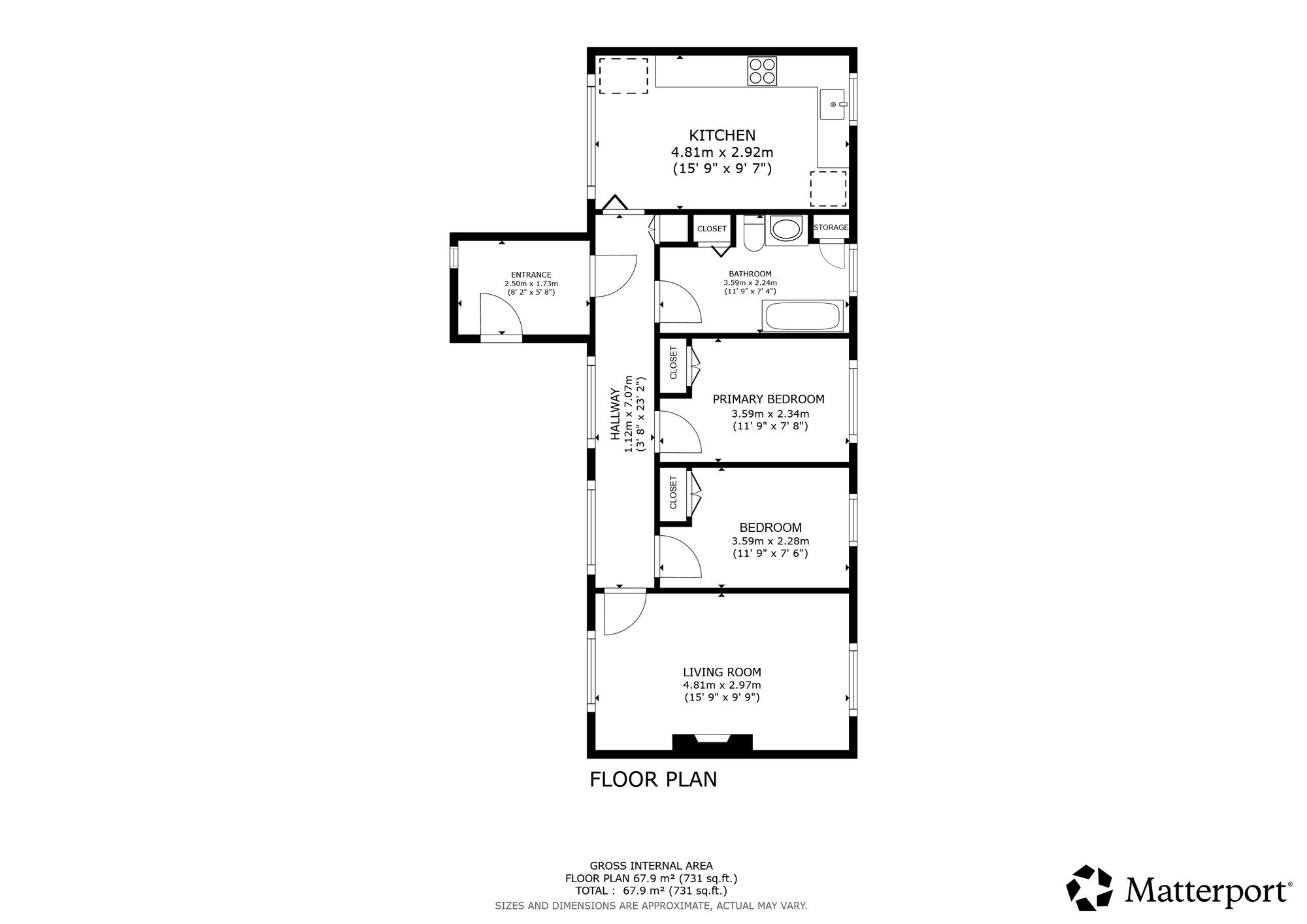 2 bed chalet for sale in Killin, FK21 - Property floorplan