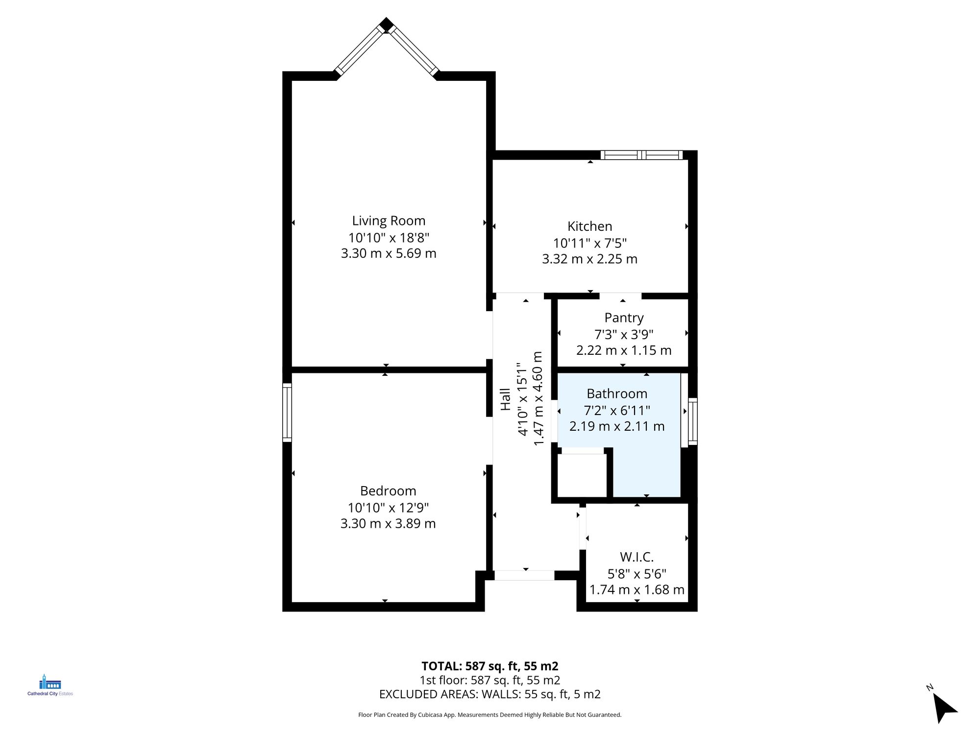 1 bed retirement property for sale in Dunblane, FK15 - Property floorplan