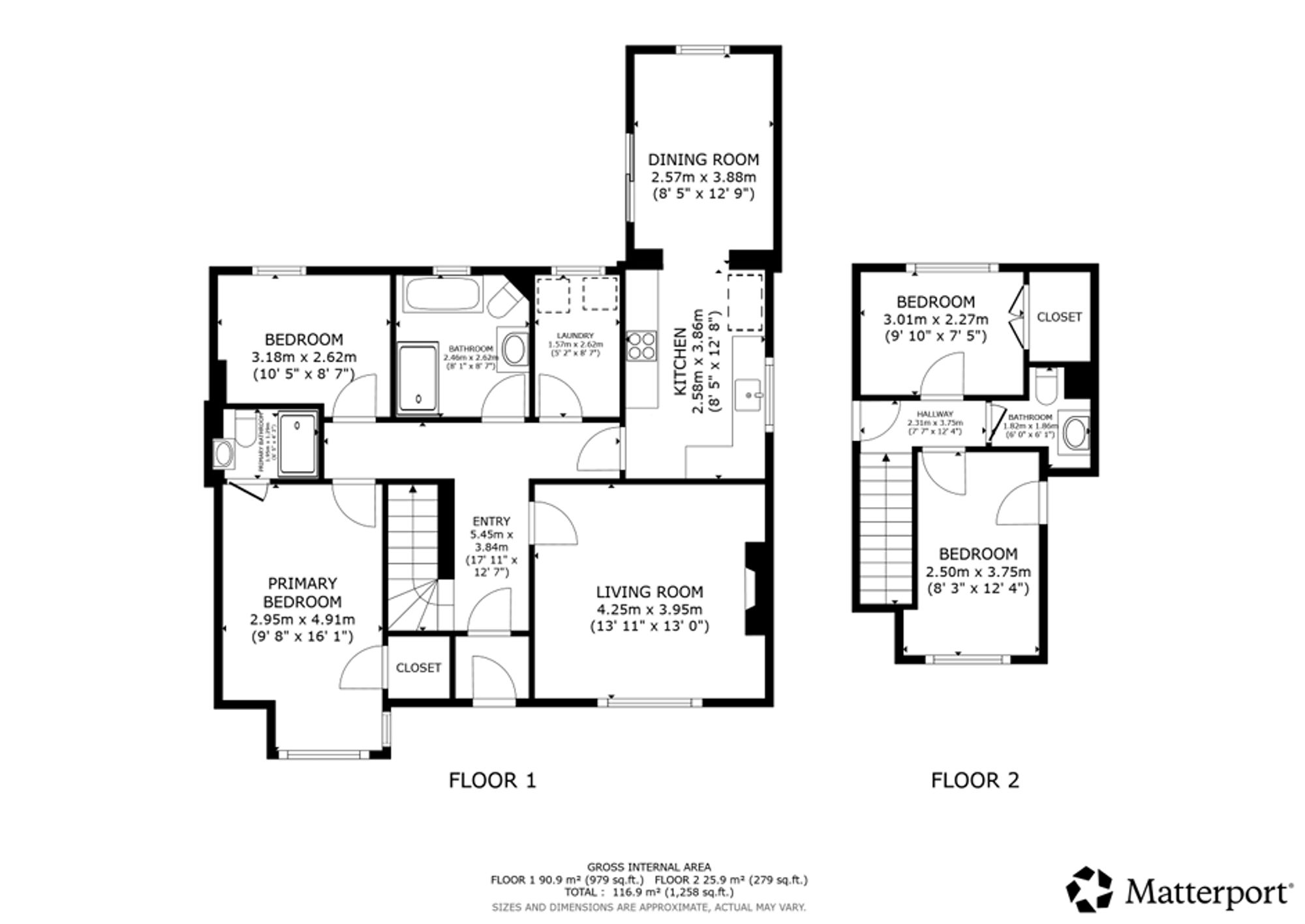 4 bed detached house for sale in Paris Avenue, Denny, FK6 - Property floorplan