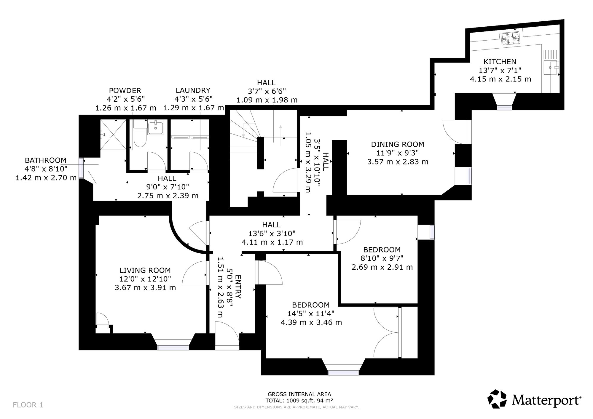 2 bed flat for sale in High Street, Dunblane, FK15 - Property floorplan