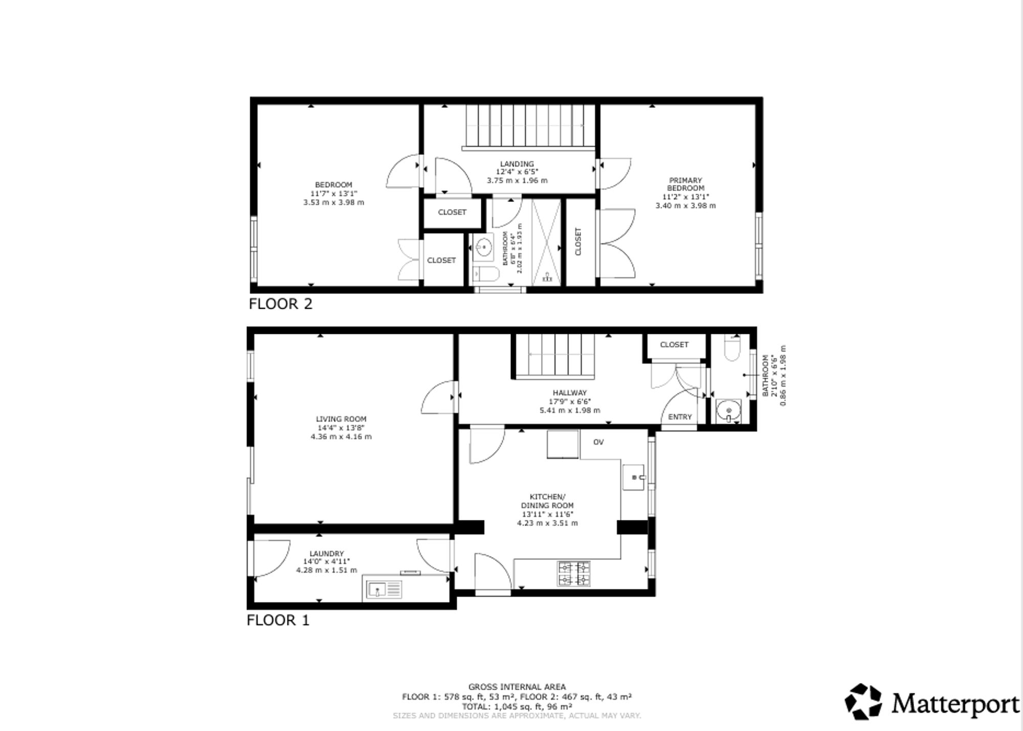 2 bed link detached house for sale in Anderson Court, Dunblane, FK15 - Property floorplan
