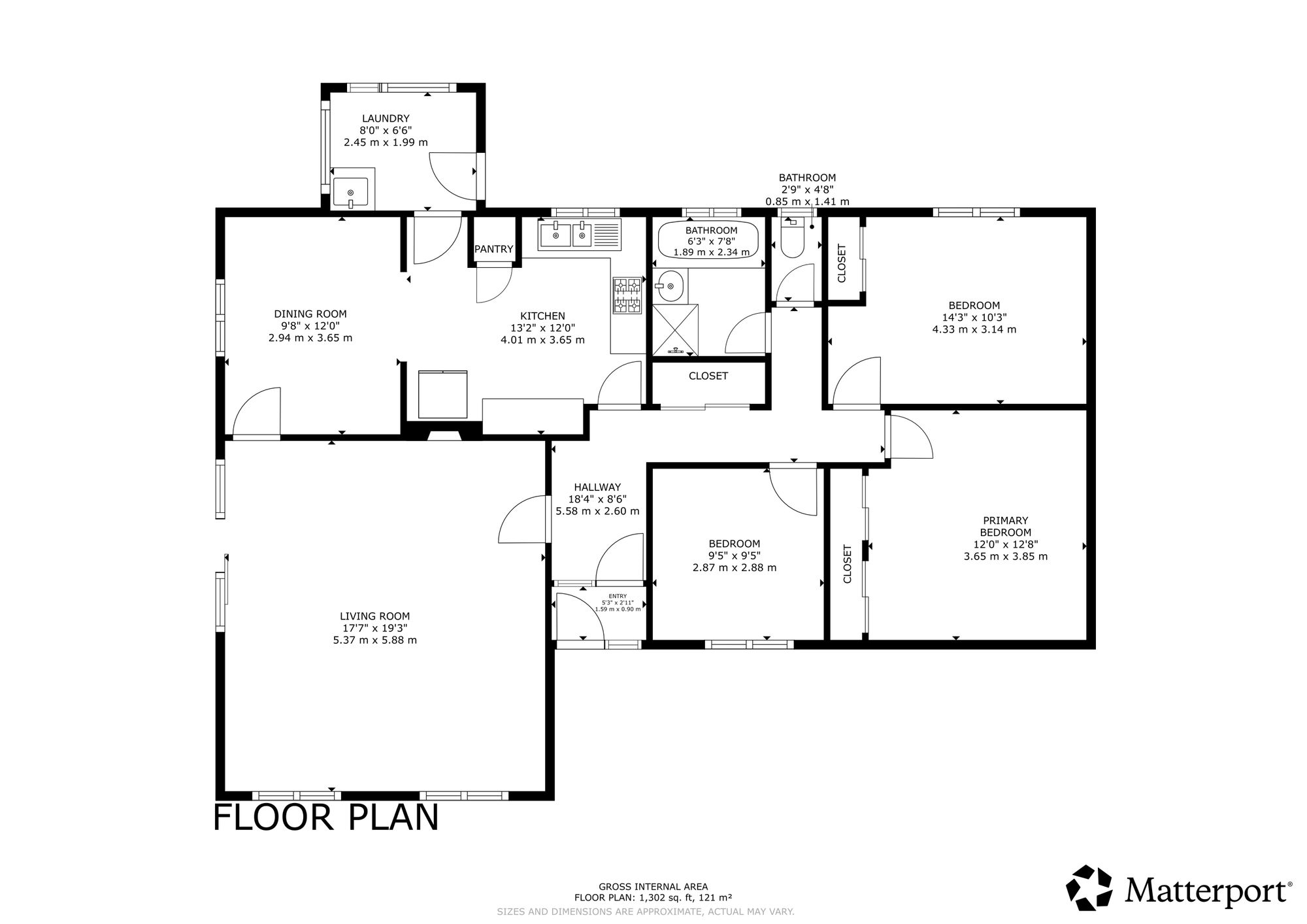 3 bed detached bungalow for sale in Anderson Court, Dunblane, FK15 - Property floorplan