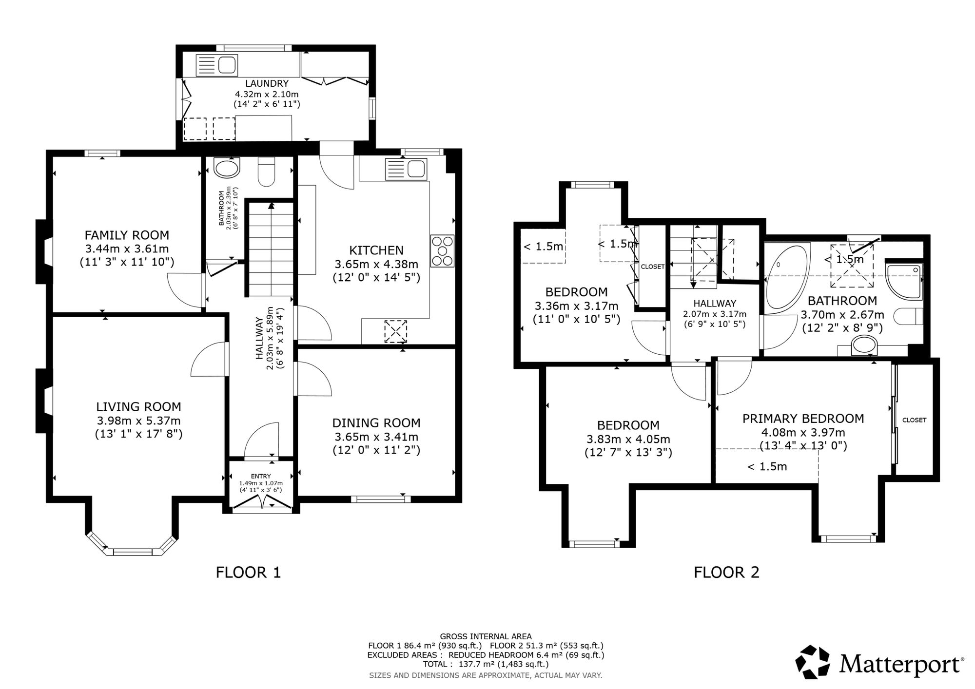 3 bed semi-detached house for sale in Cawdor Crescent, Dunblane, FK15 - Property floorplan