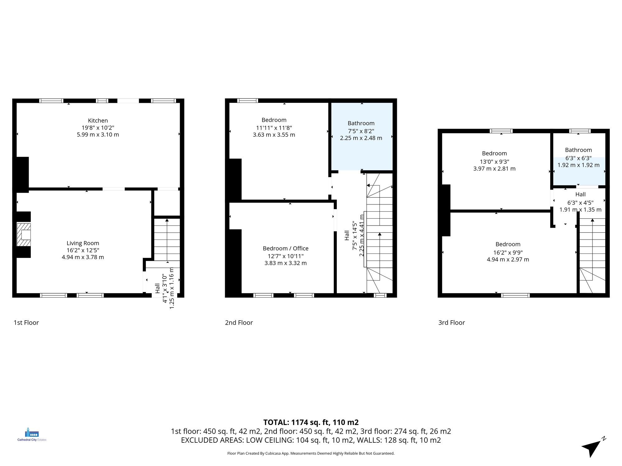 4 bed mid-terraced house for sale in Camp Place, Callander, FK17 - Property floorplan