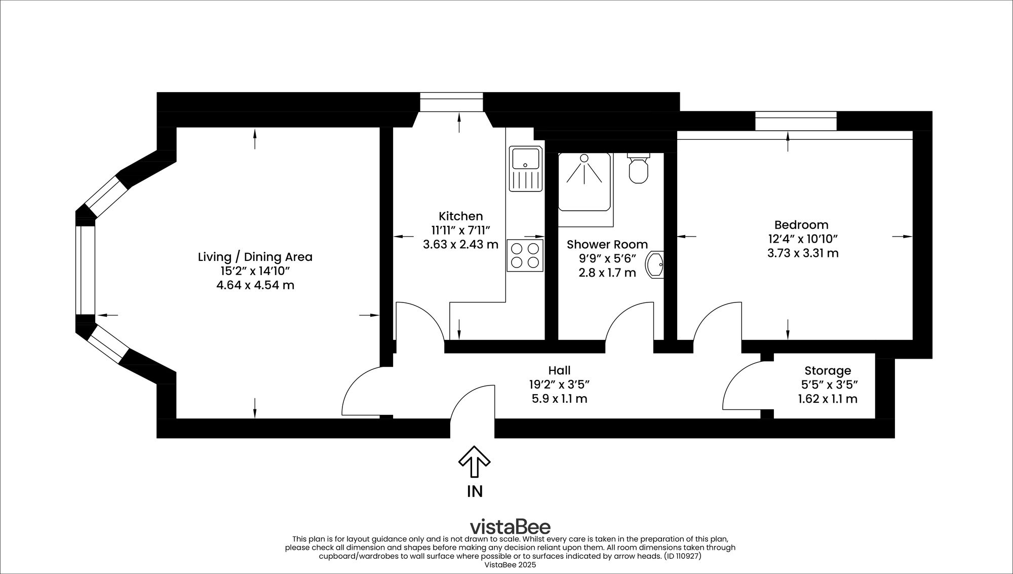 1 bed flat for sale in Ancaster Road, Ellangowan Ancaster Road, FK17 - Property floorplan