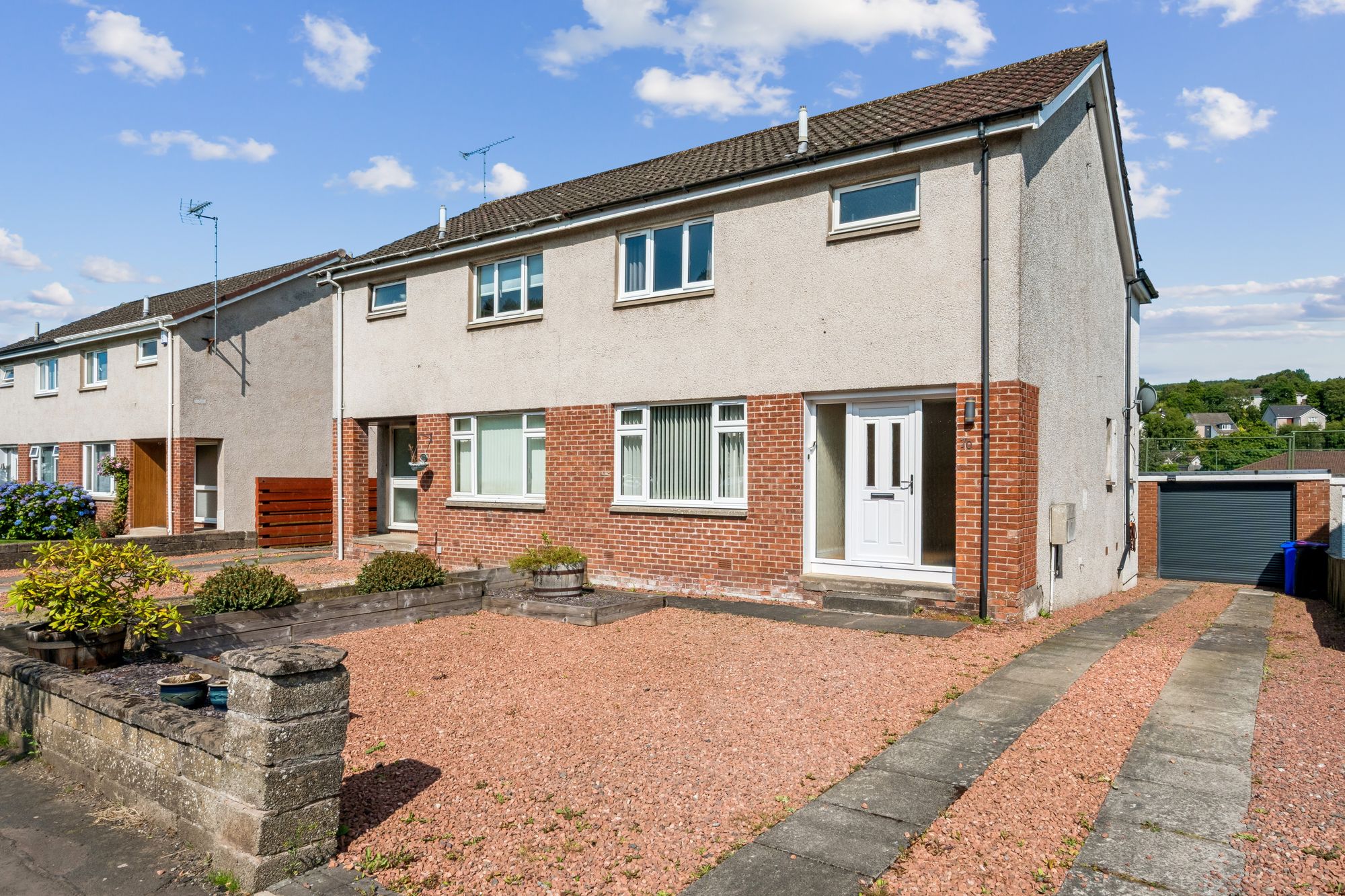 3 bed semi-detached house for sale in Ochiltree, Dunblane, FK15  - Property Image 1