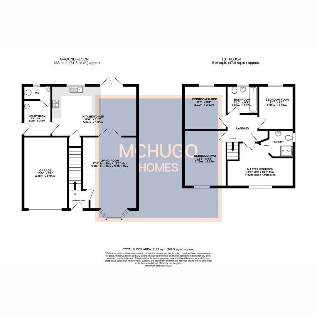 4 bed detached house for sale in Ansell Way, Harborne, B32 2AT - Property floorplan