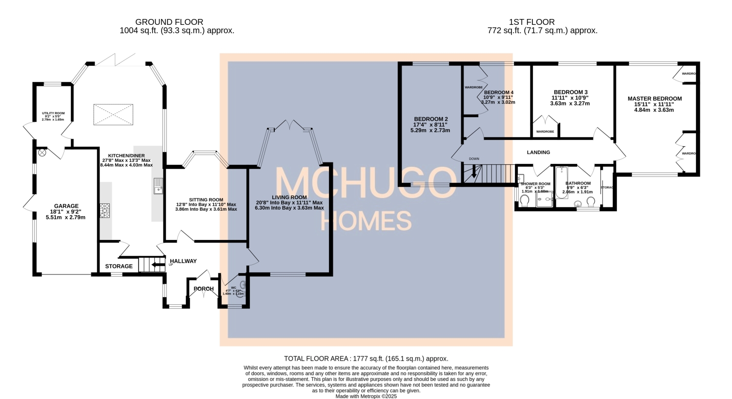 4 bed detached house for sale in Bryony Road, Bournville Village Trust B29 4BU - Property floorplan