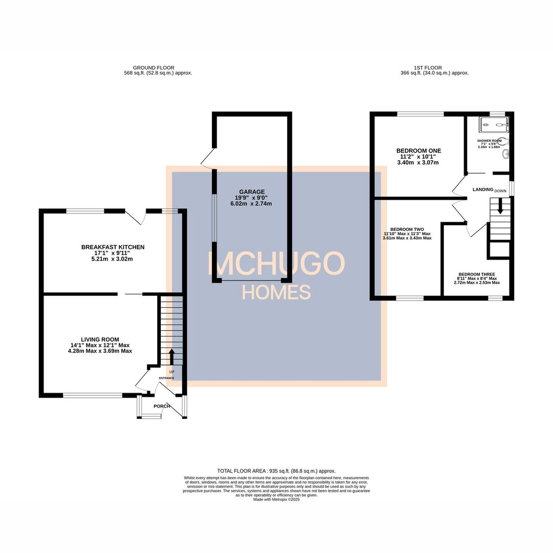 3 bed end of terrace house for sale in Pheasant Road, Smethwick, B67 5PD - Property floorplan
