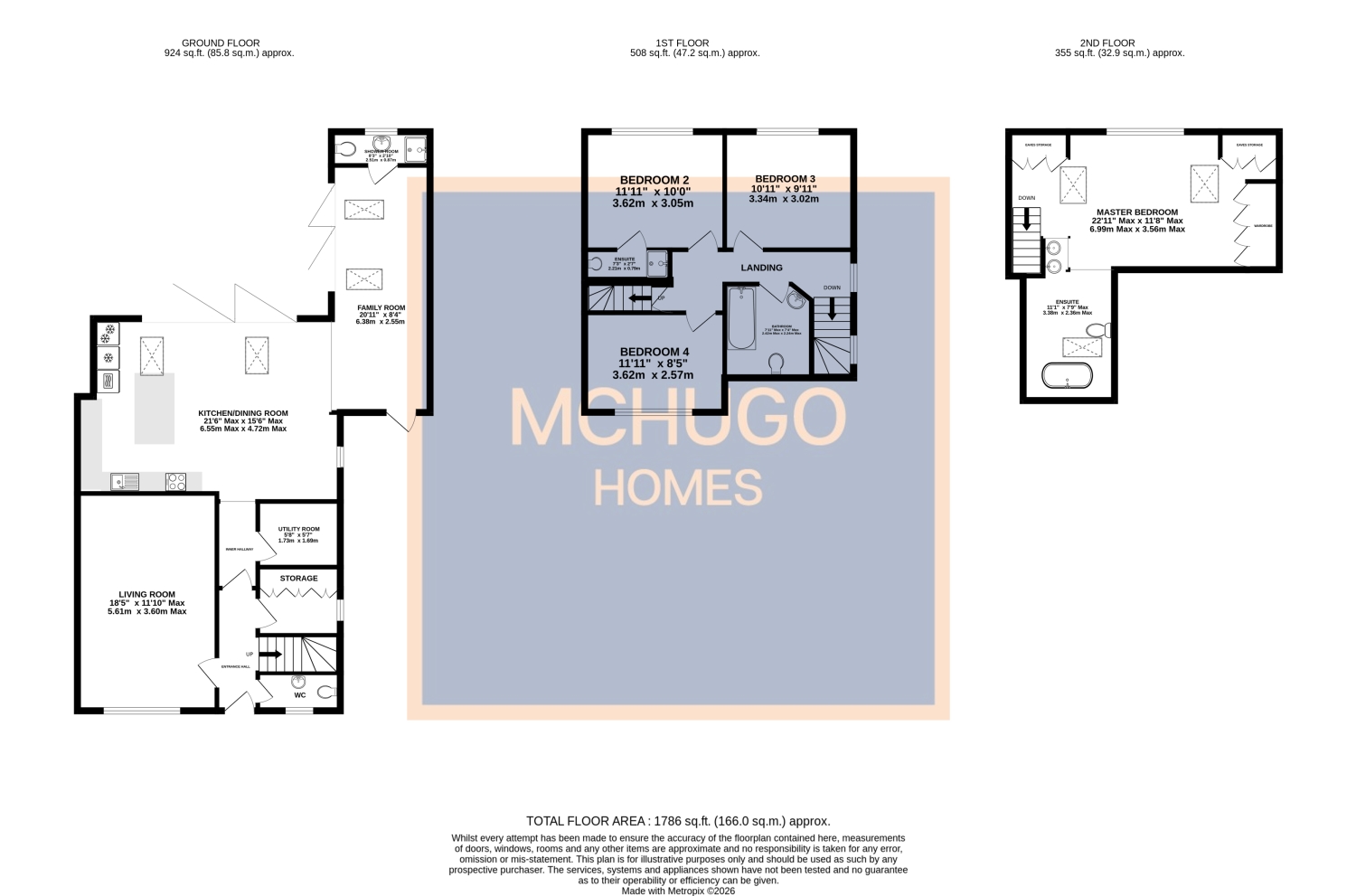 4 bed end of terrace house for sale in High Brow, Harborne B17 9EN - Property floorplan