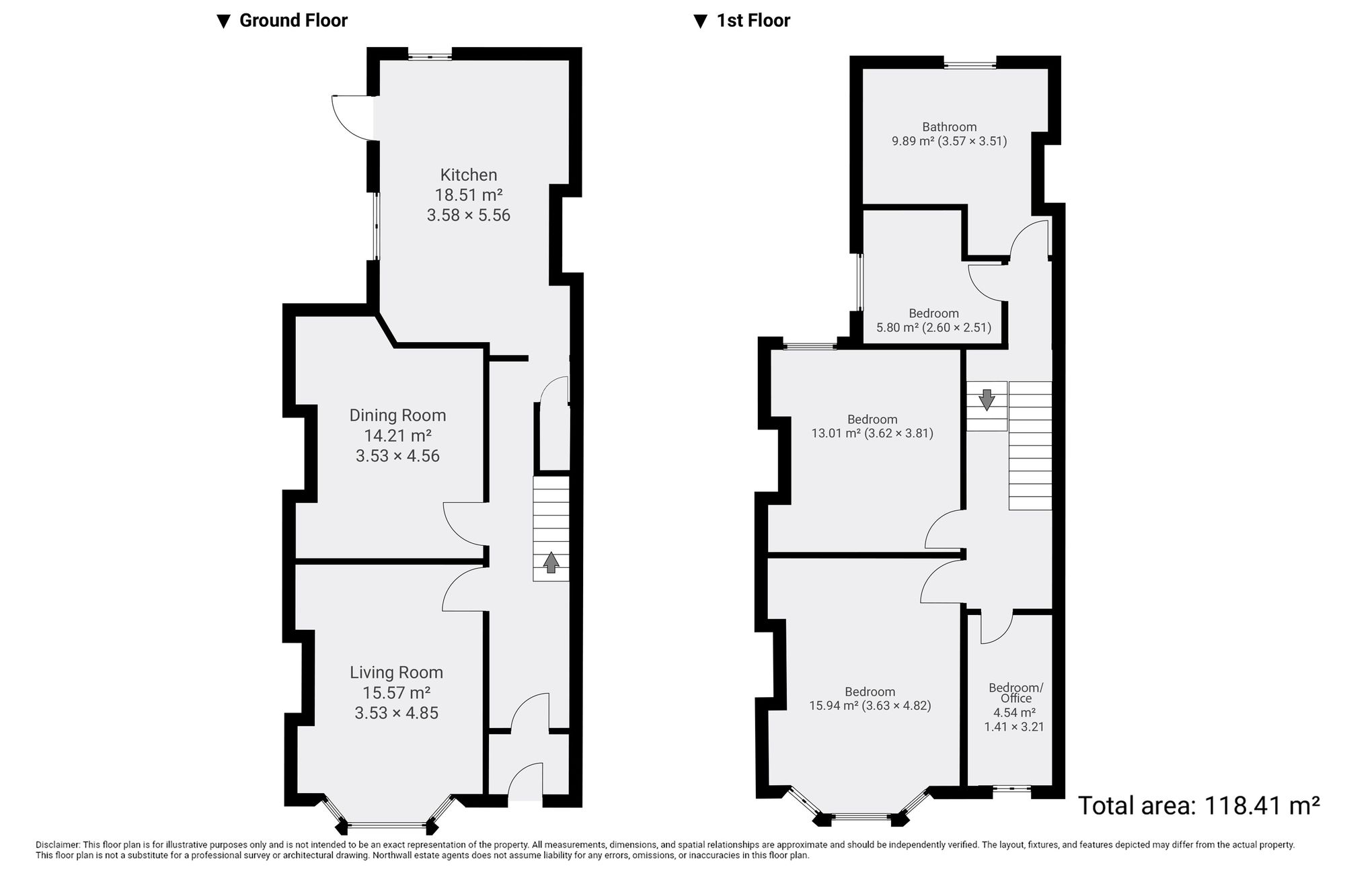 4 bed terraced house for sale in Milton Road, Liverpool - Property floorplan