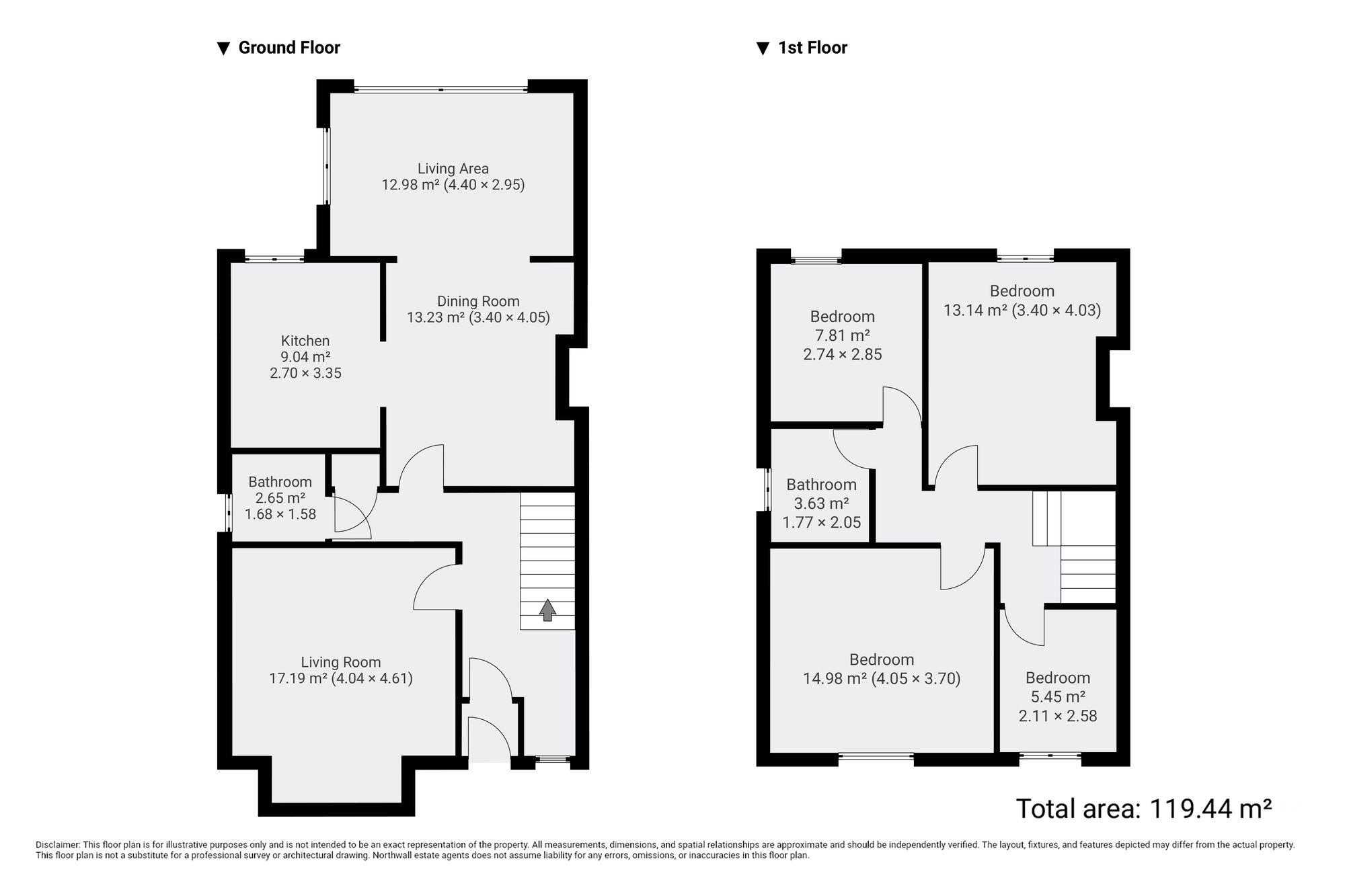 4 bed semi-detached house for sale in Ince Avenue, Liverpool - Property floorplan