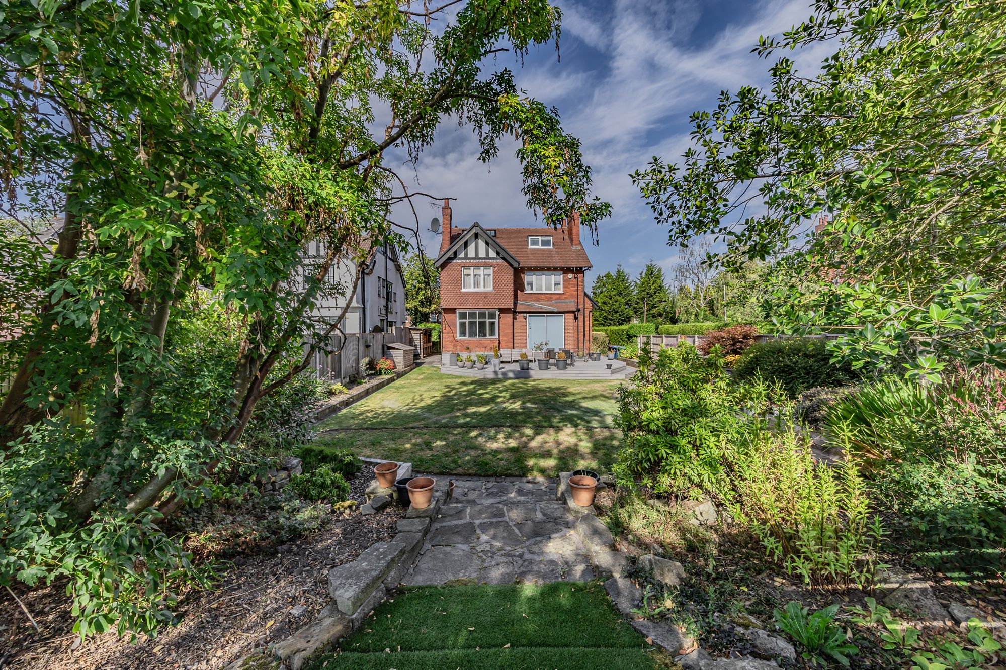 5 bed detached house for sale in Woodford Road, Bramhall, SK7