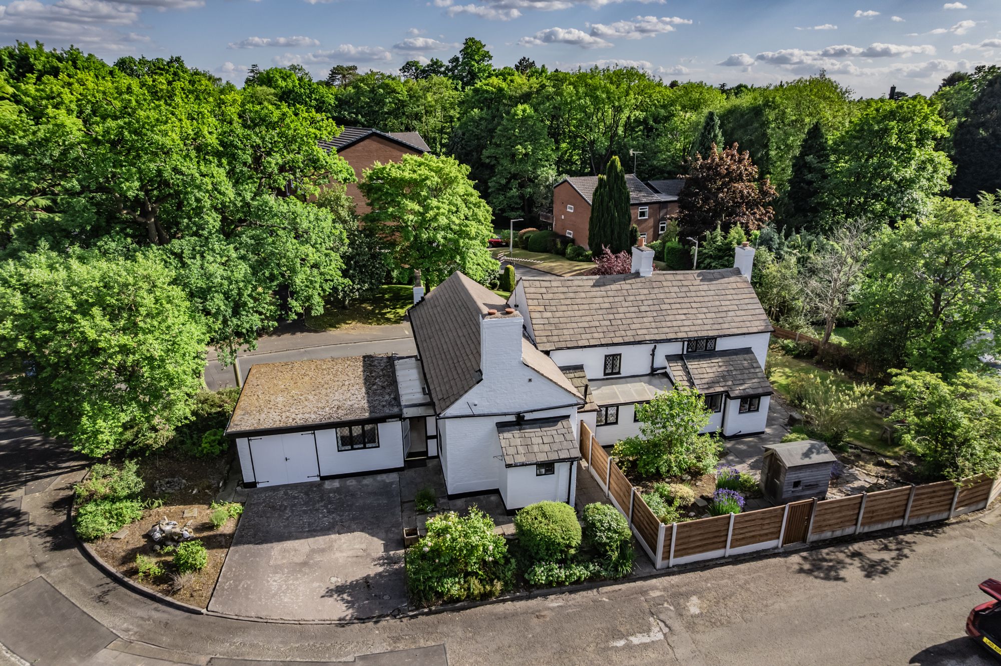 4 bed detached cottage for sale in Robins Lane, Bramhall, SK7