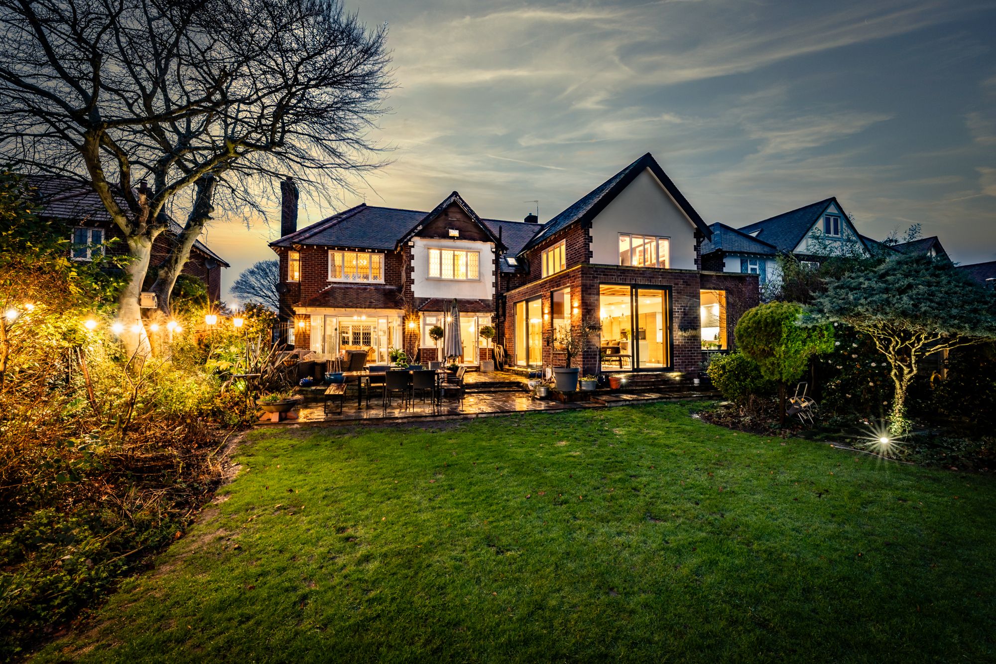 4 bed detached house for sale in Deneway, Bramhall, SK7