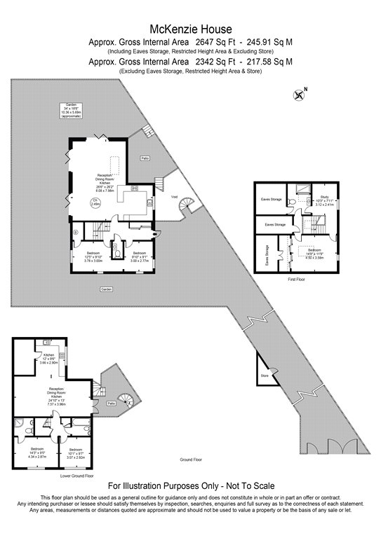 5 bed detached house for sale in Gloucester Drive, London, N4 - Property floorplan