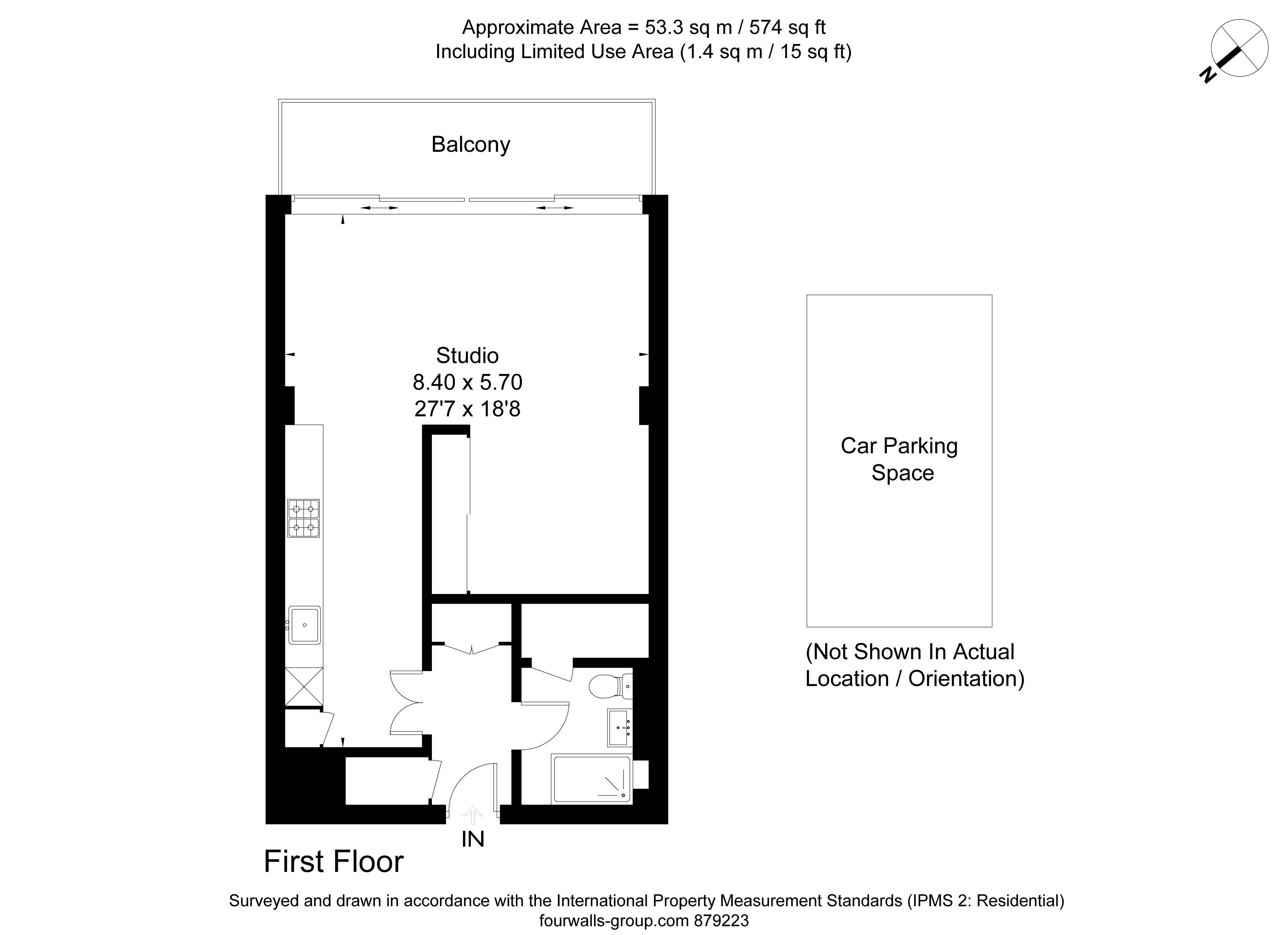 Apartment for sale in Shad Thames, London, SE1 - Property floorplan