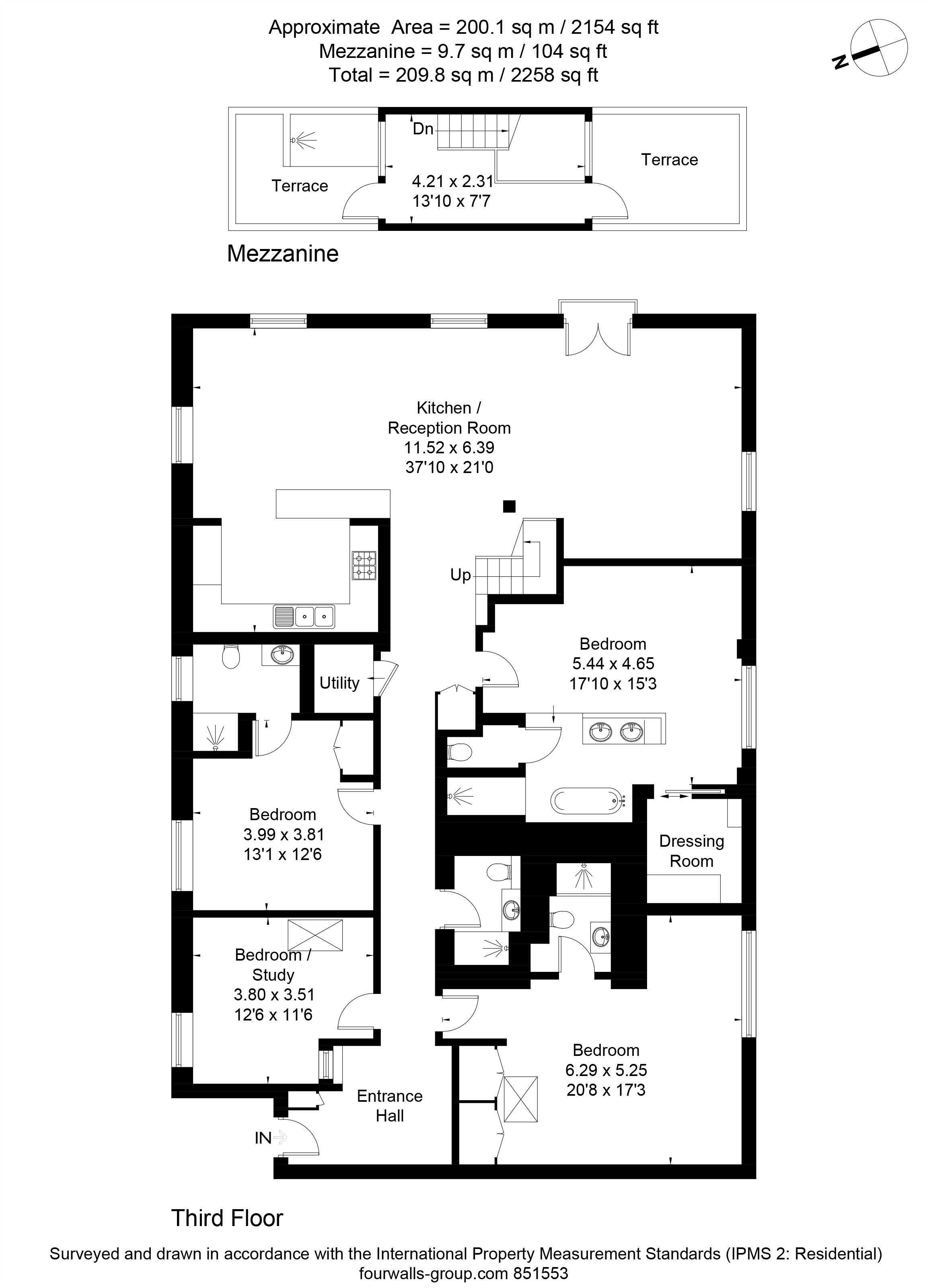 4 bed for sale in Ivory House, East Smithfield, London, E1W - Property floorplan