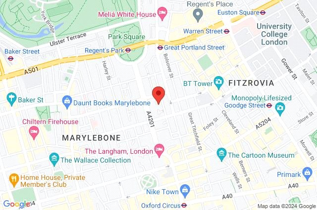 1 bed apartment to rent in Hallam Street, London, W1W 11