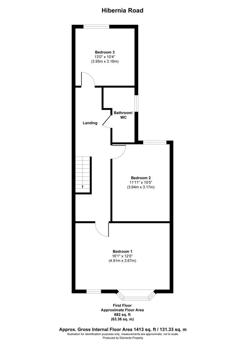 3 bed semi-detached house for sale in Hibernia Road, Middlesex - Property Floorplan