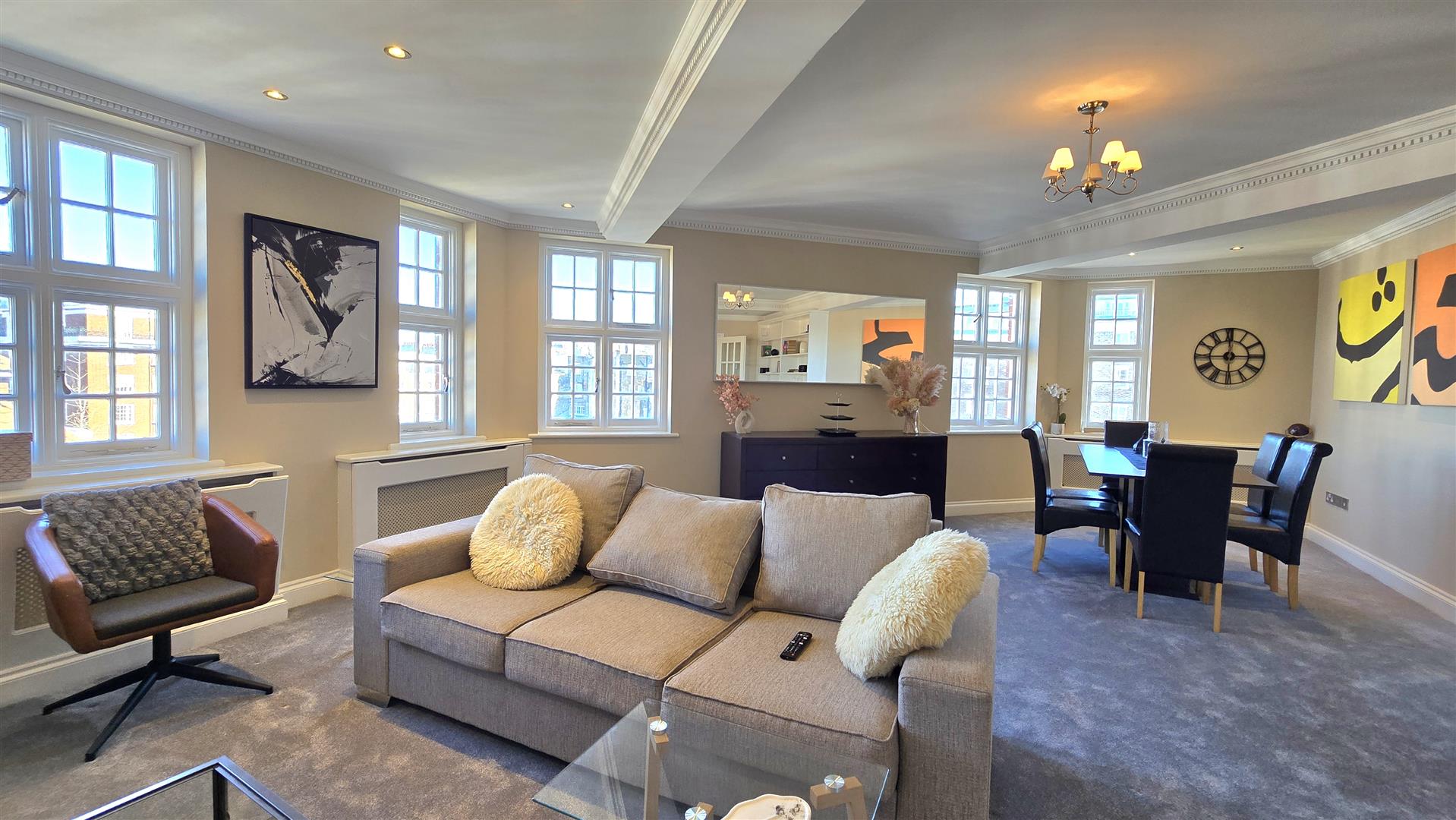 3 bed flat for sale in Harrowby Court, Marylebone, London W1H  - Property Image 2