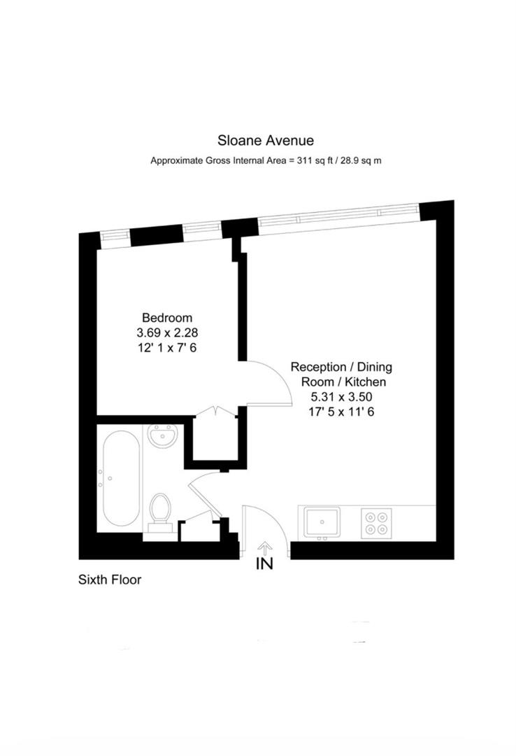 1 bed house for sale in Sloane Avenue, London  - Property Image 8
