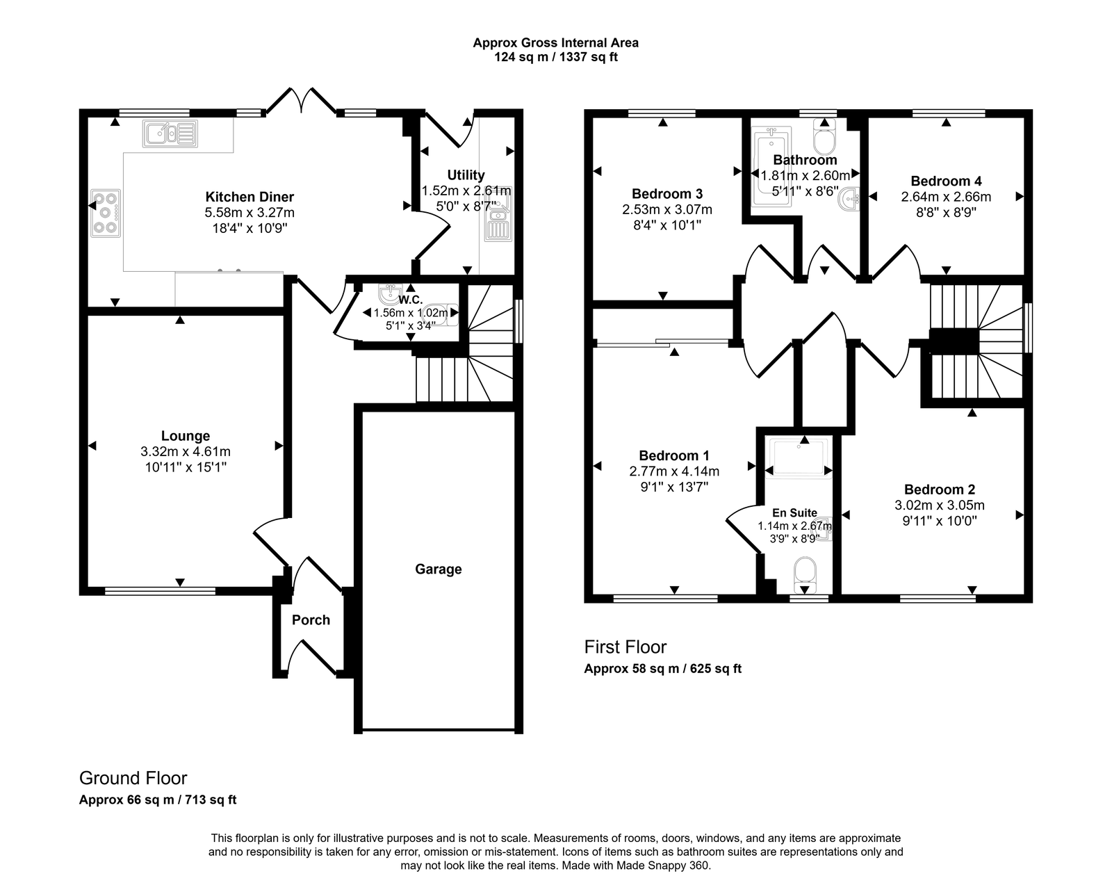 4 bed detached house for sale in Cae Ddol, Abergele - Property floorplan
