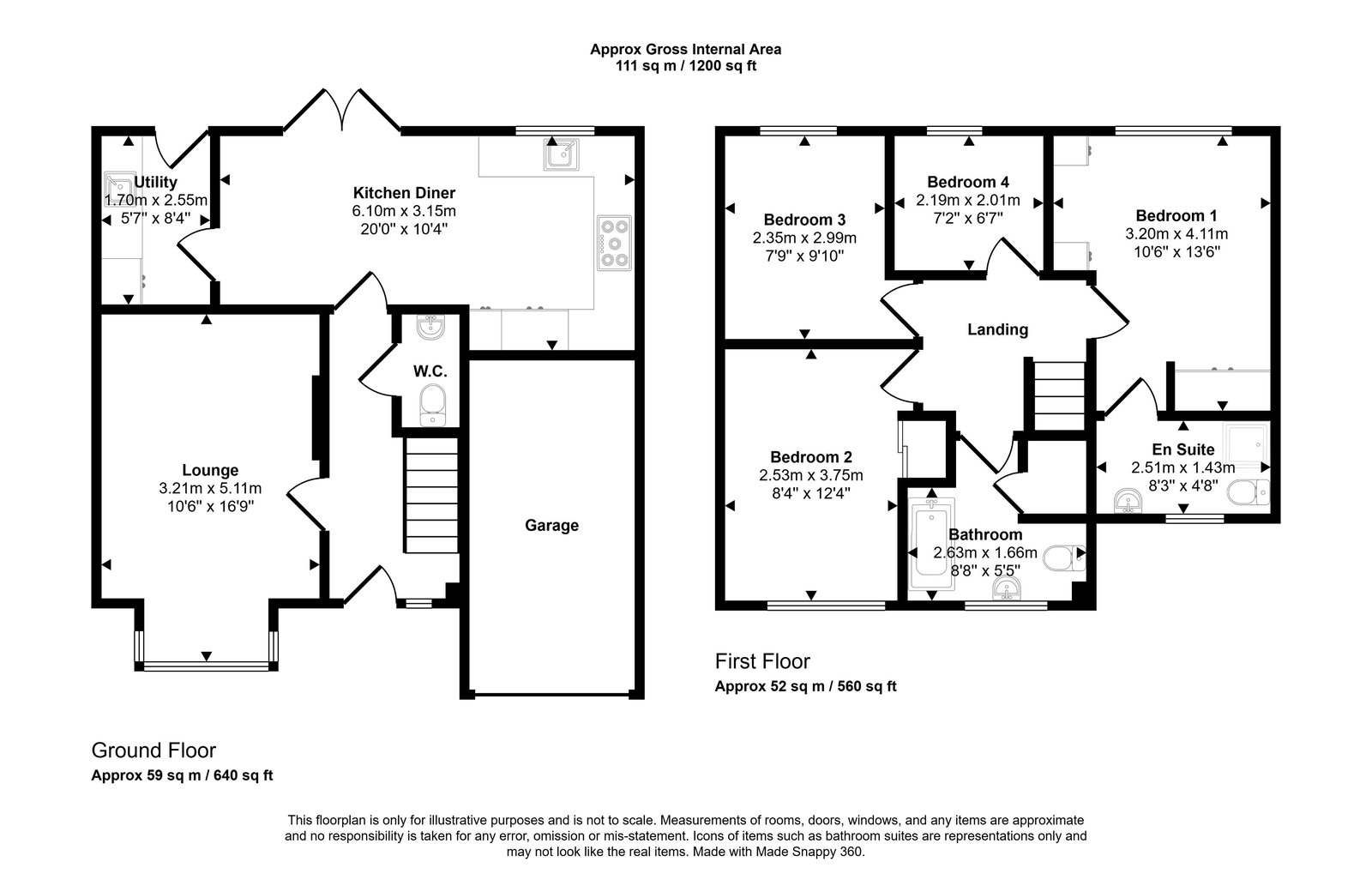 4 bed detached house for sale in Ffordd Elsie, Rhyl, LL18 4FP - Property floorplan