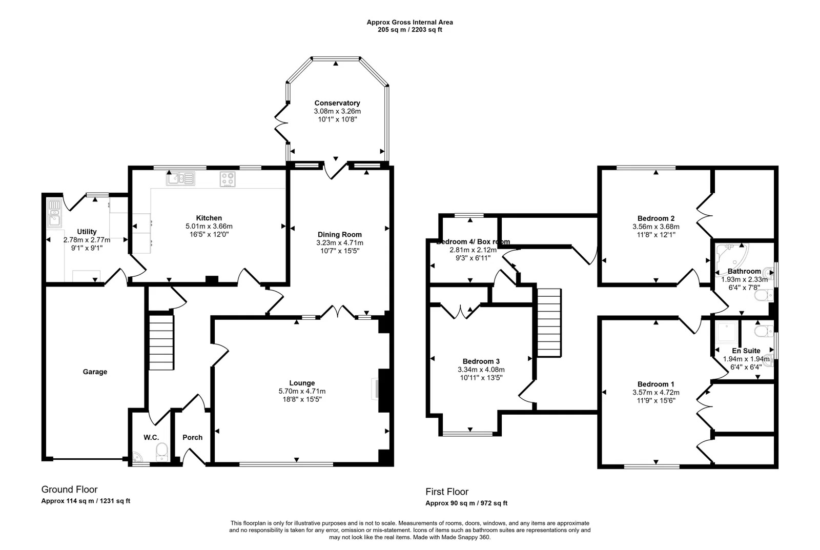 4 bed detached house for sale in Highlands Close, Rhuddlan, LL18 2RU - Property floorplan