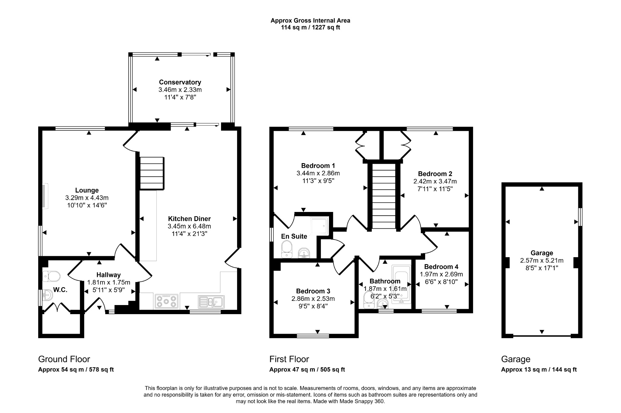 4 bed detached house for sale in Llys Bedwen, Rhyl, LL18 4LQ - Property floorplan