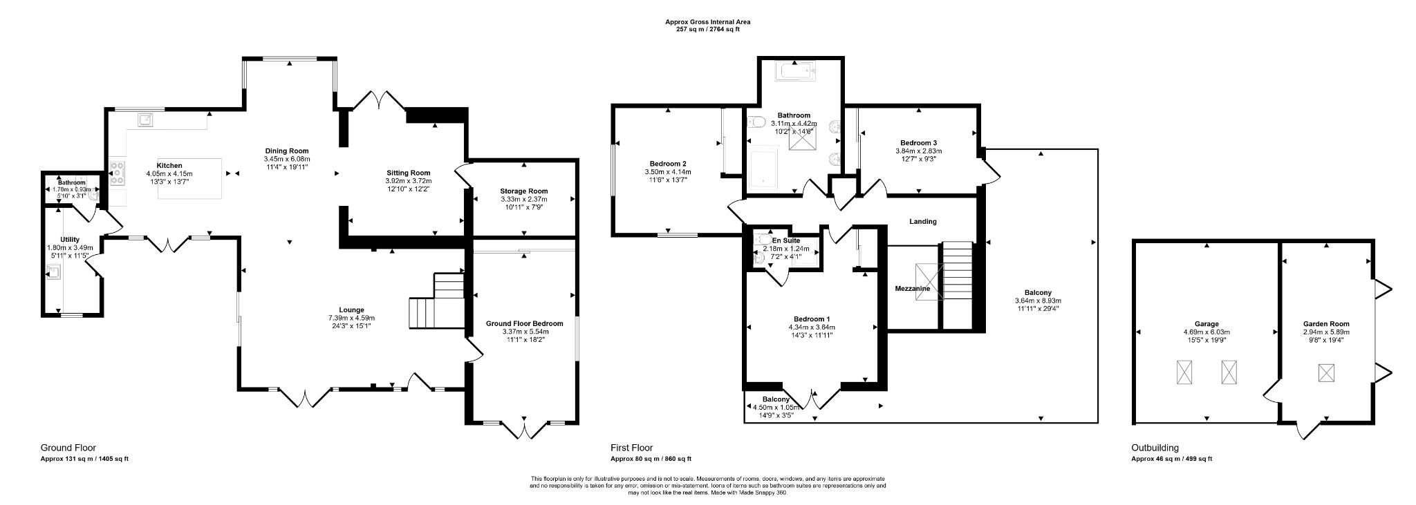 4 bed detached house for sale in Kimbolton, Pabo Lane, Llandudno Junction, LL31 9JE - Property floorplan
