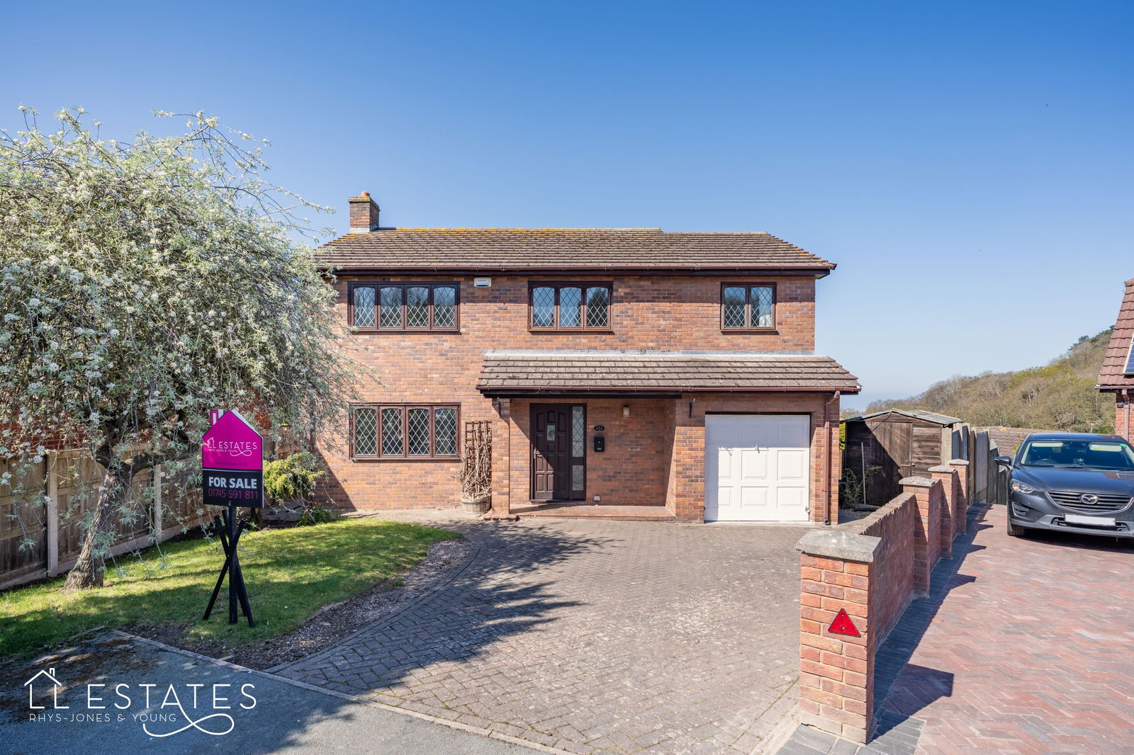 5 bed detached house for sale in Rhodfa Conwy, Dyserth 0