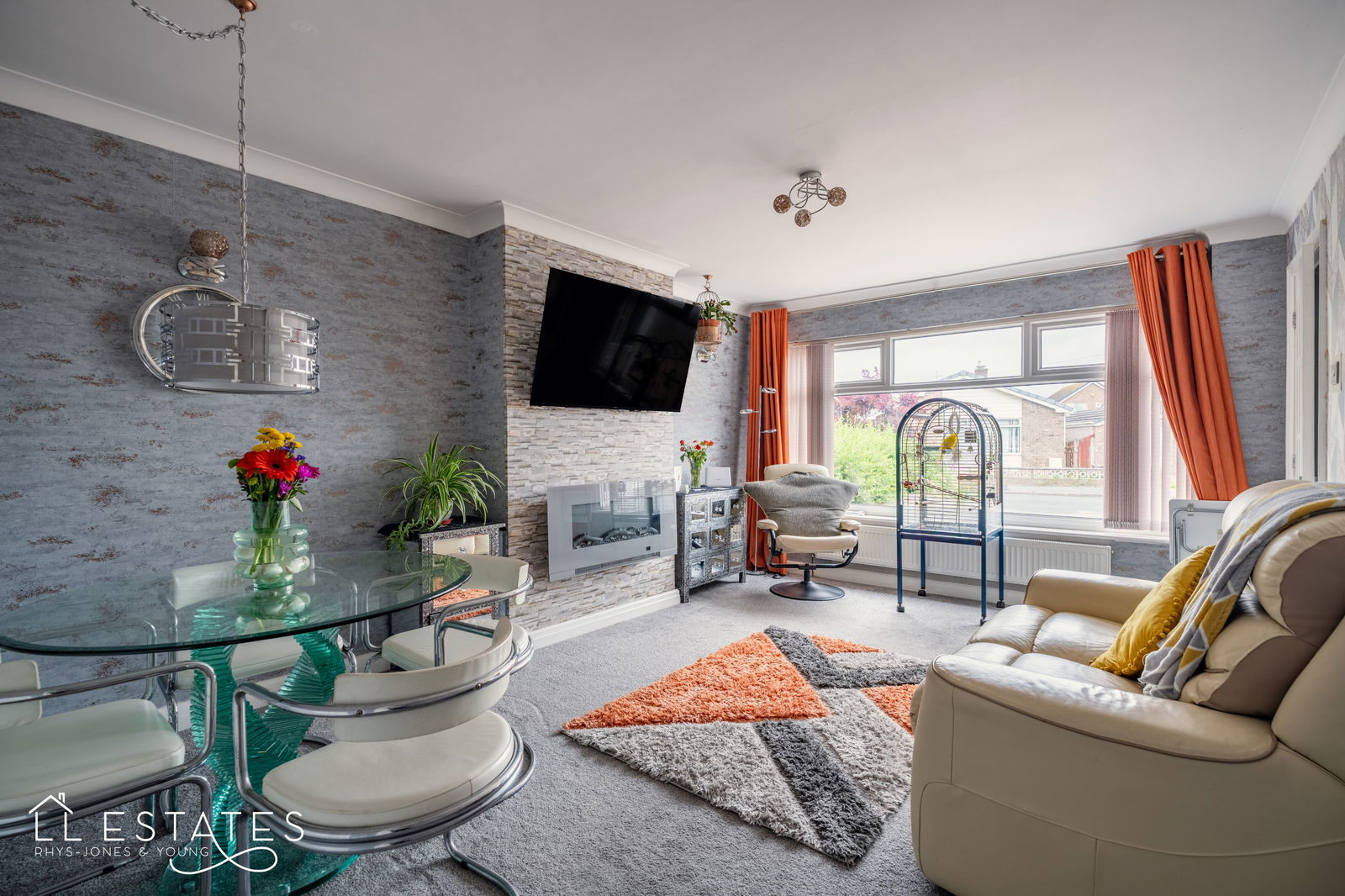 2 bed semi-detached bungalow for sale in Llys Charles, Towyn 1