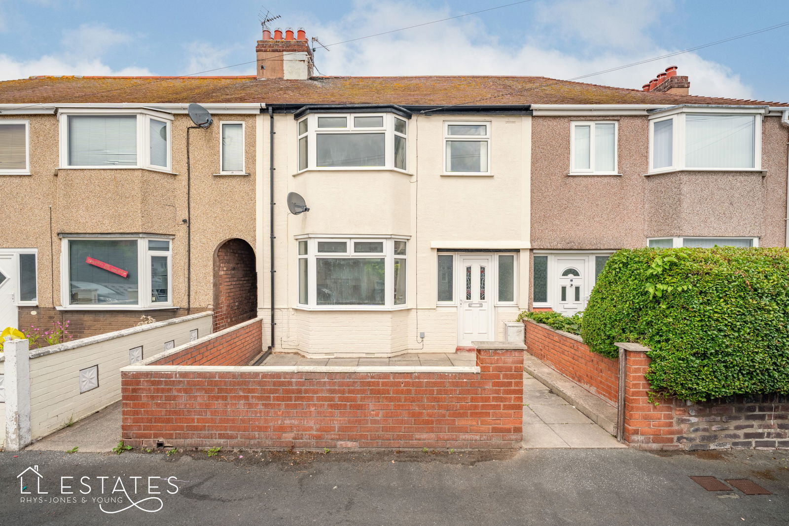 3 bed terraced house for sale in Brookdale Road, Rhyl