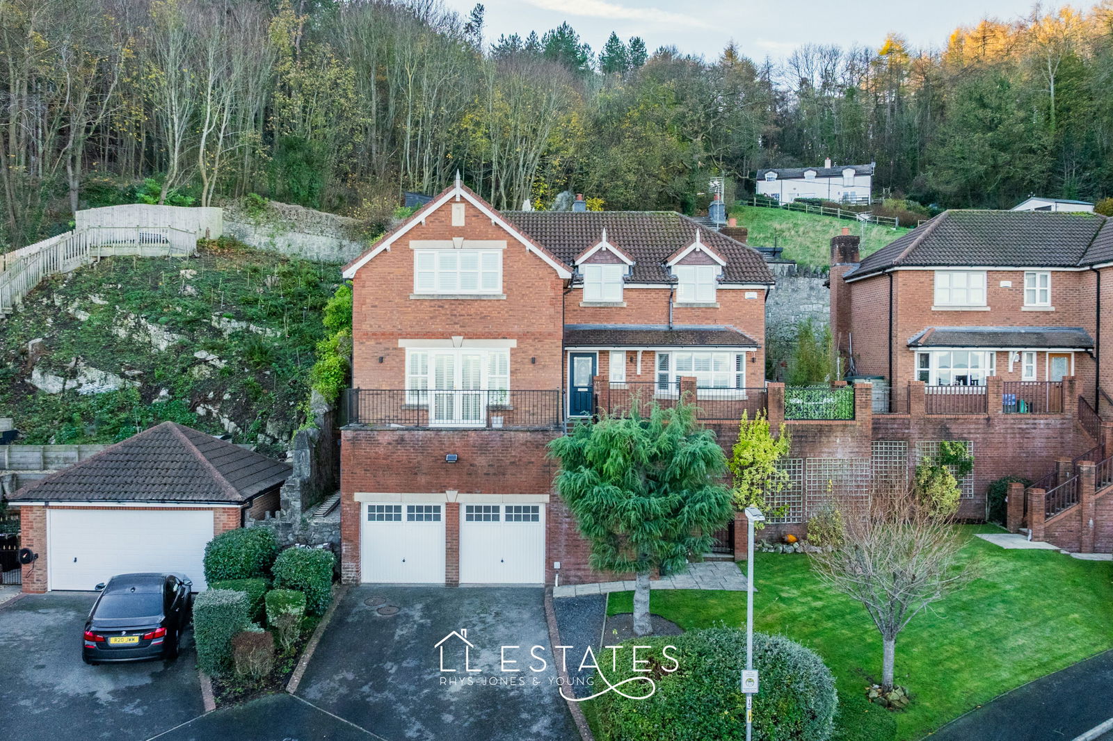 5 bed detached house for sale in Lon Y Berllan, Abergele