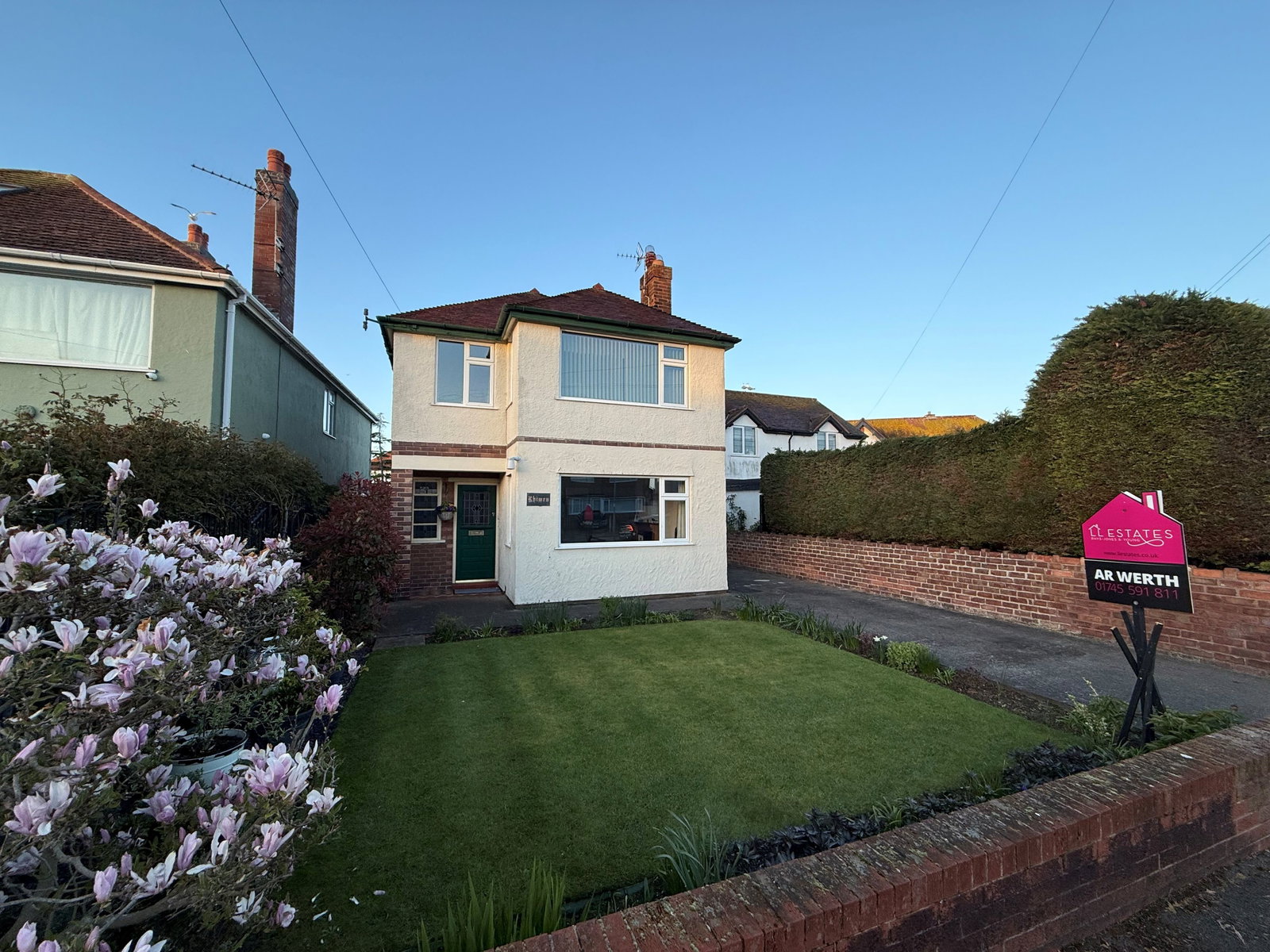 4 bed detached house for sale in North Drive, Rhyl
