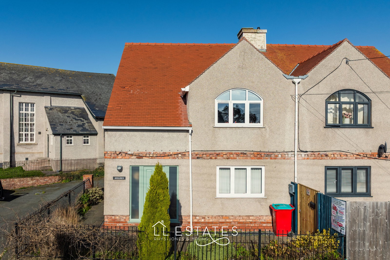 3 bed semi-detached house for sale in London Road, Trelawnyd, LL18 6DN