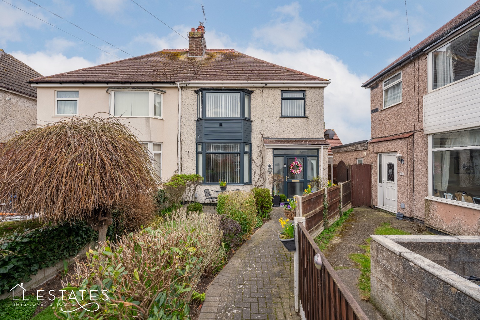 3 bed semi-detached house for sale in The Willows, Prestatyn - Property Image 1