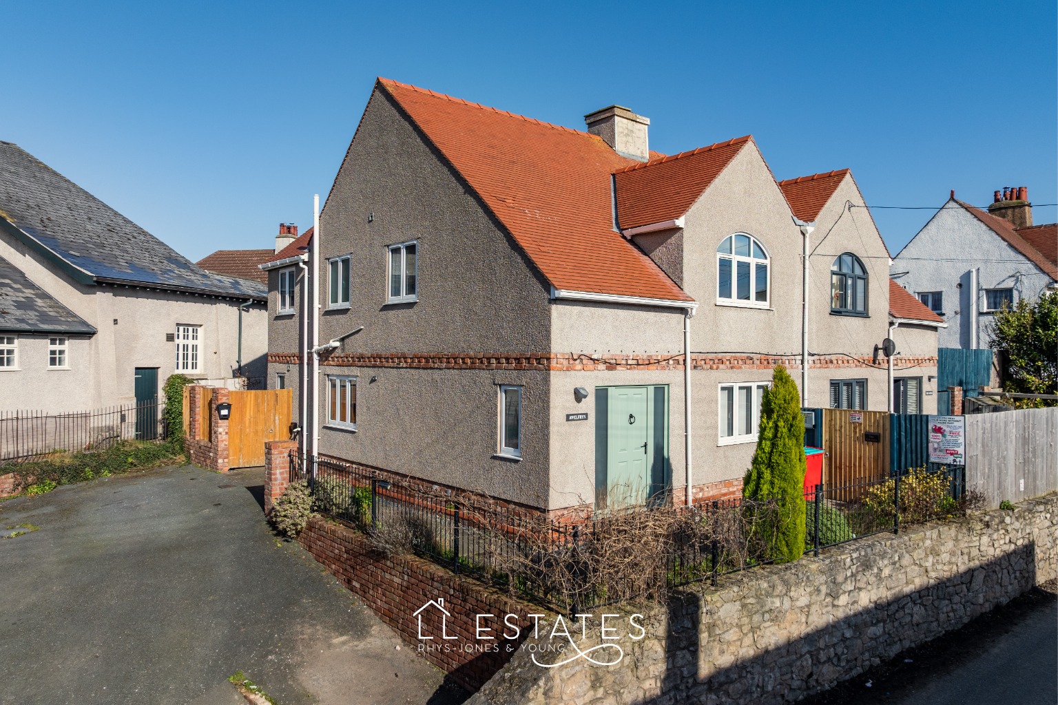 3 bed semi-detached house for sale in London Road, Trelawnyd, LL18 6DN