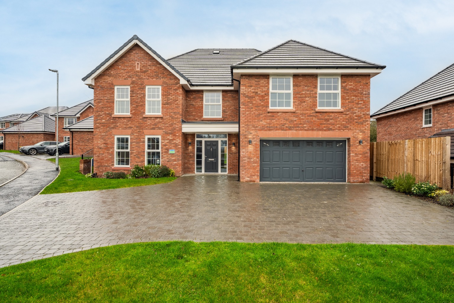 6 bed detached house for sale in Llys Wylfa, St Asaph