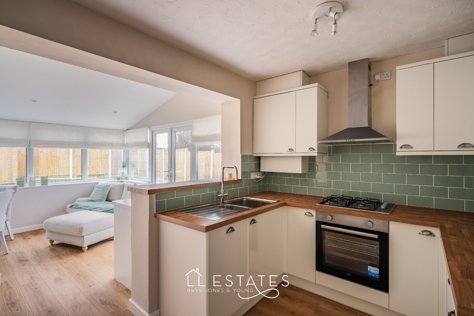 2 bed semi-detached house for sale in Lon Glanfor, Belgrano, LL22 9YQ  - Property Image 5