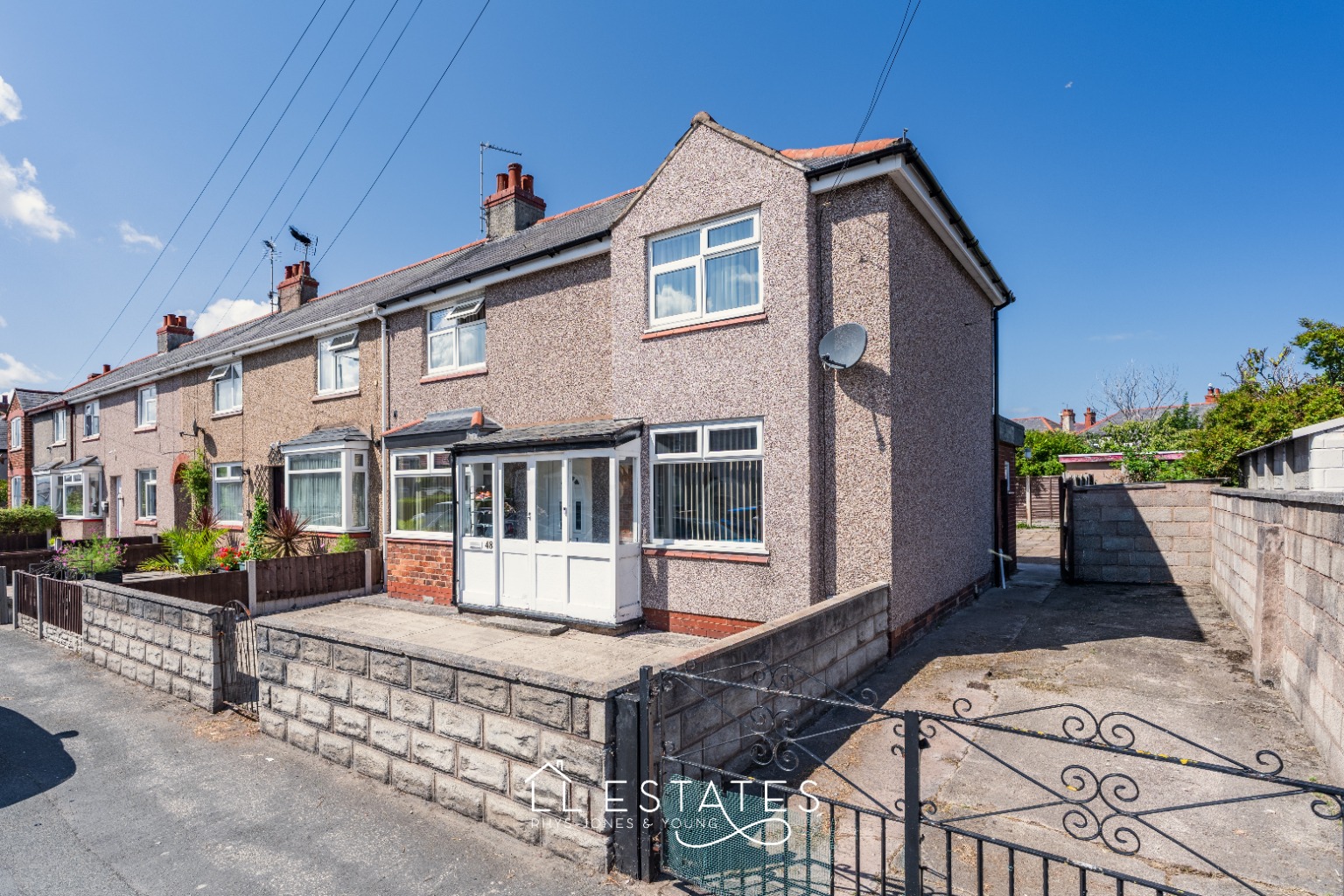 3 bed terraced house for sale in 48, Prince Edward Avenue, Rhyl, LL18 4PY