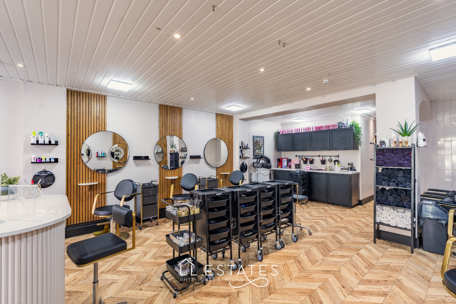 2 bed hairdresser/barber shop for sale in Prestatyn, Denbighshire, LL19 2