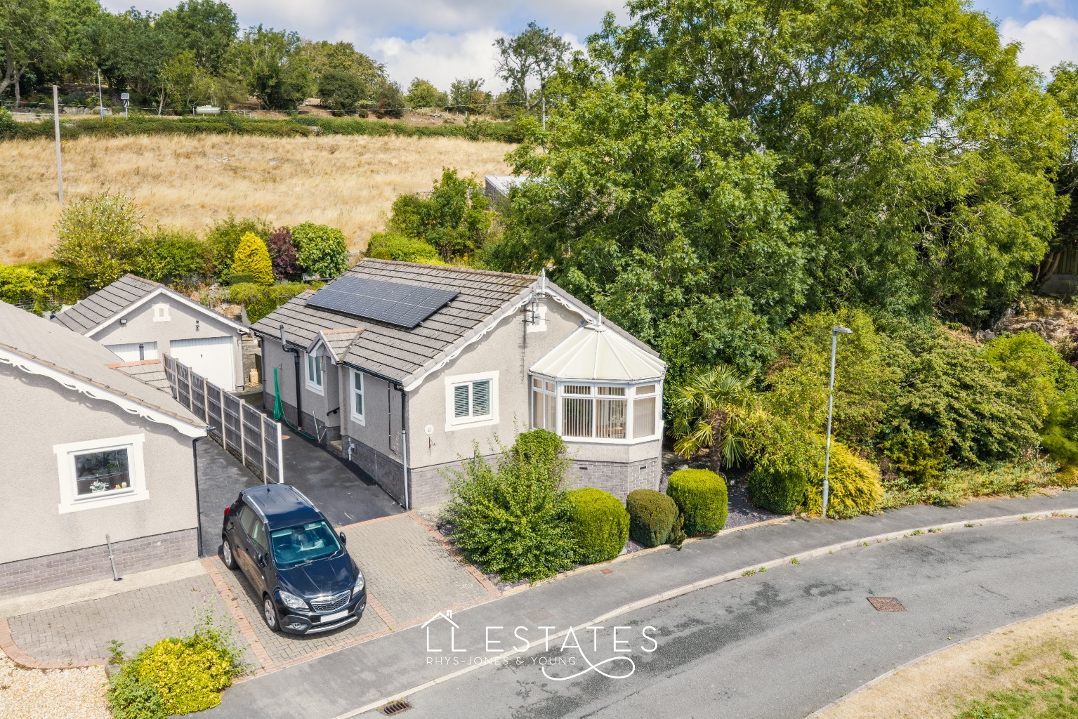 2 bed detached bungalow for sale in 40 Maes Offa, Trelawnyd, Flintshire, LL18 6PE